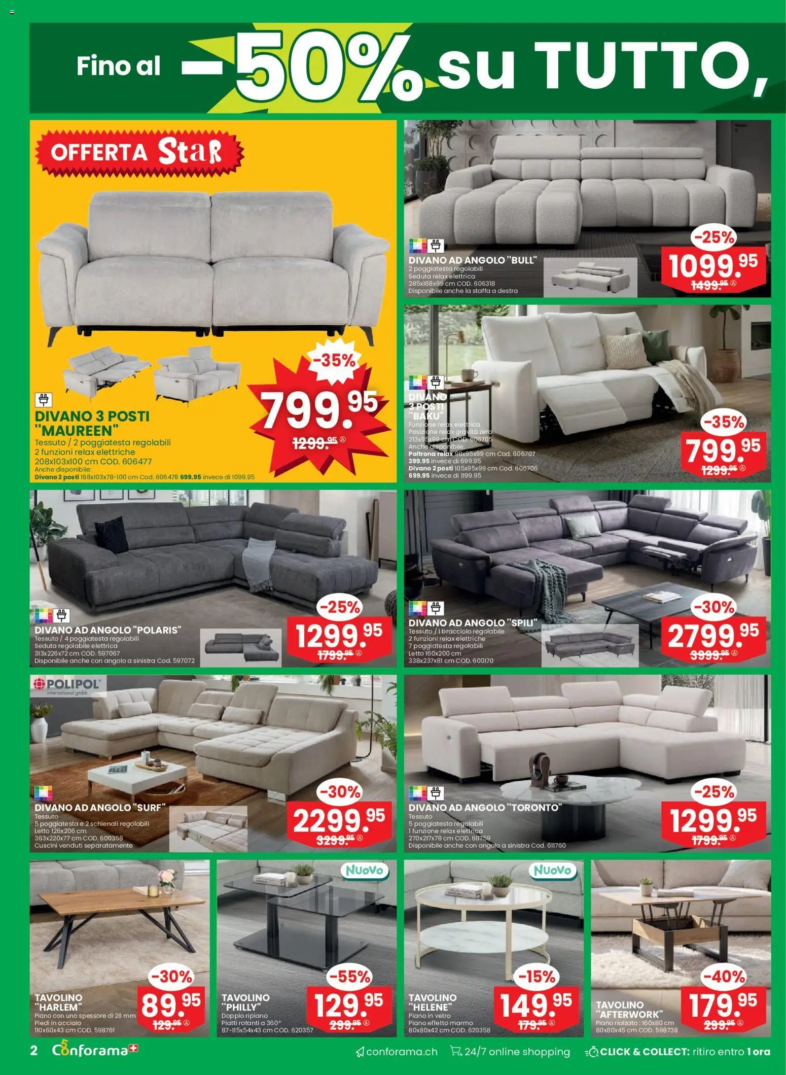 Conforama aktionen Primavera IT (2026-04-01 - 2026-04-14) | 2