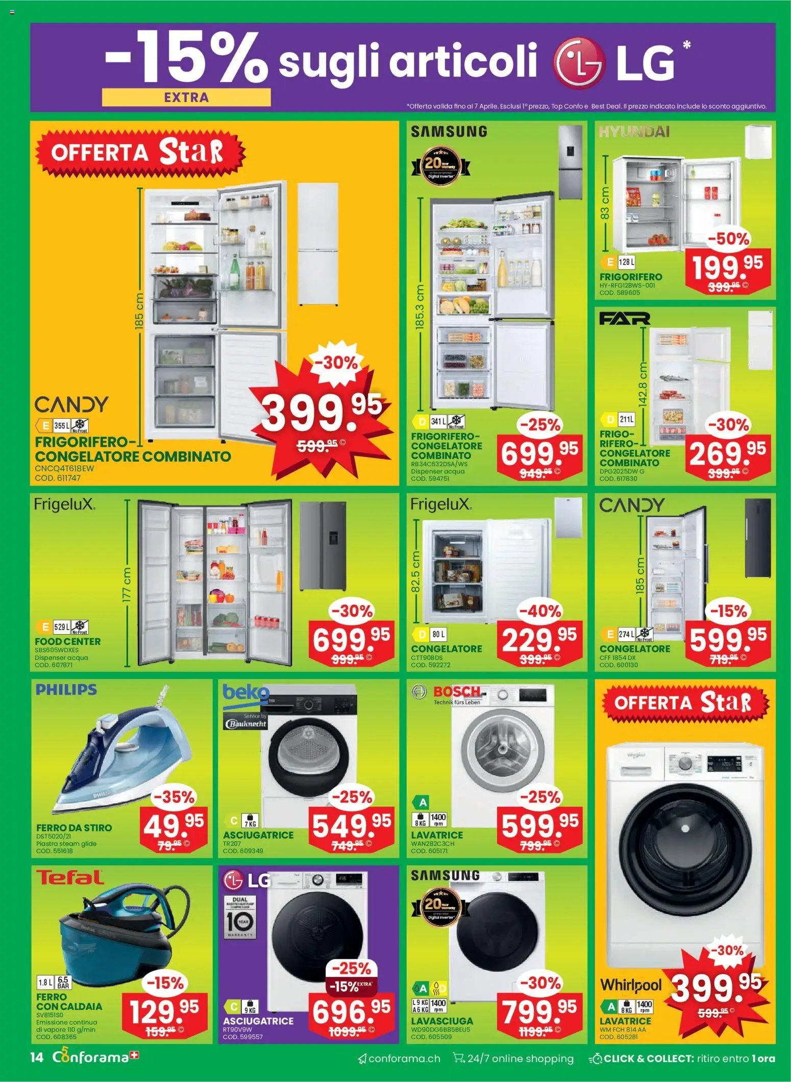 Conforama aktionen Primavera IT (2026-04-01 - 2026-04-14) | 14