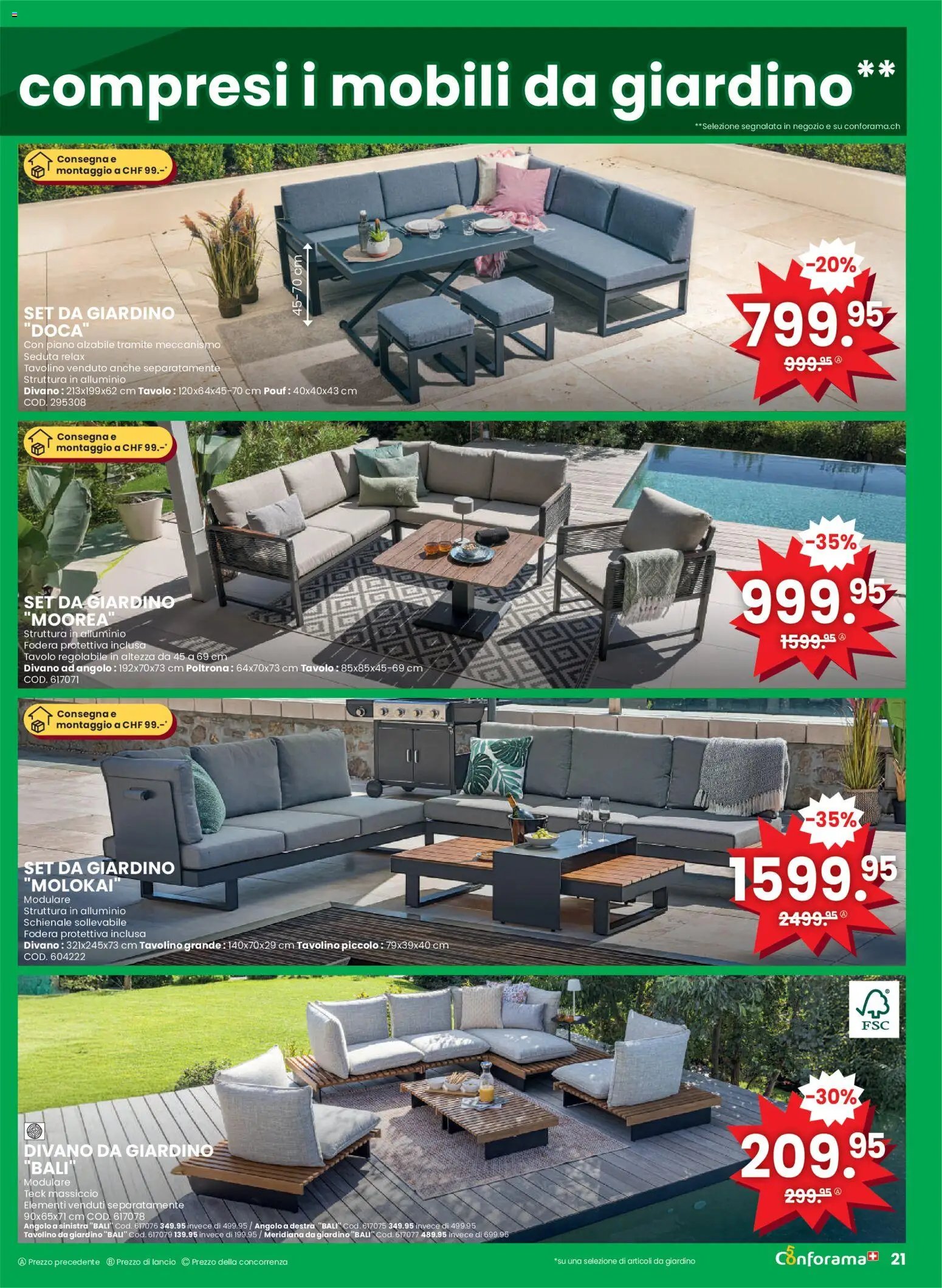 Conforama aktionen Primavera IT (2026-04-01 - 2026-04-14) | 21