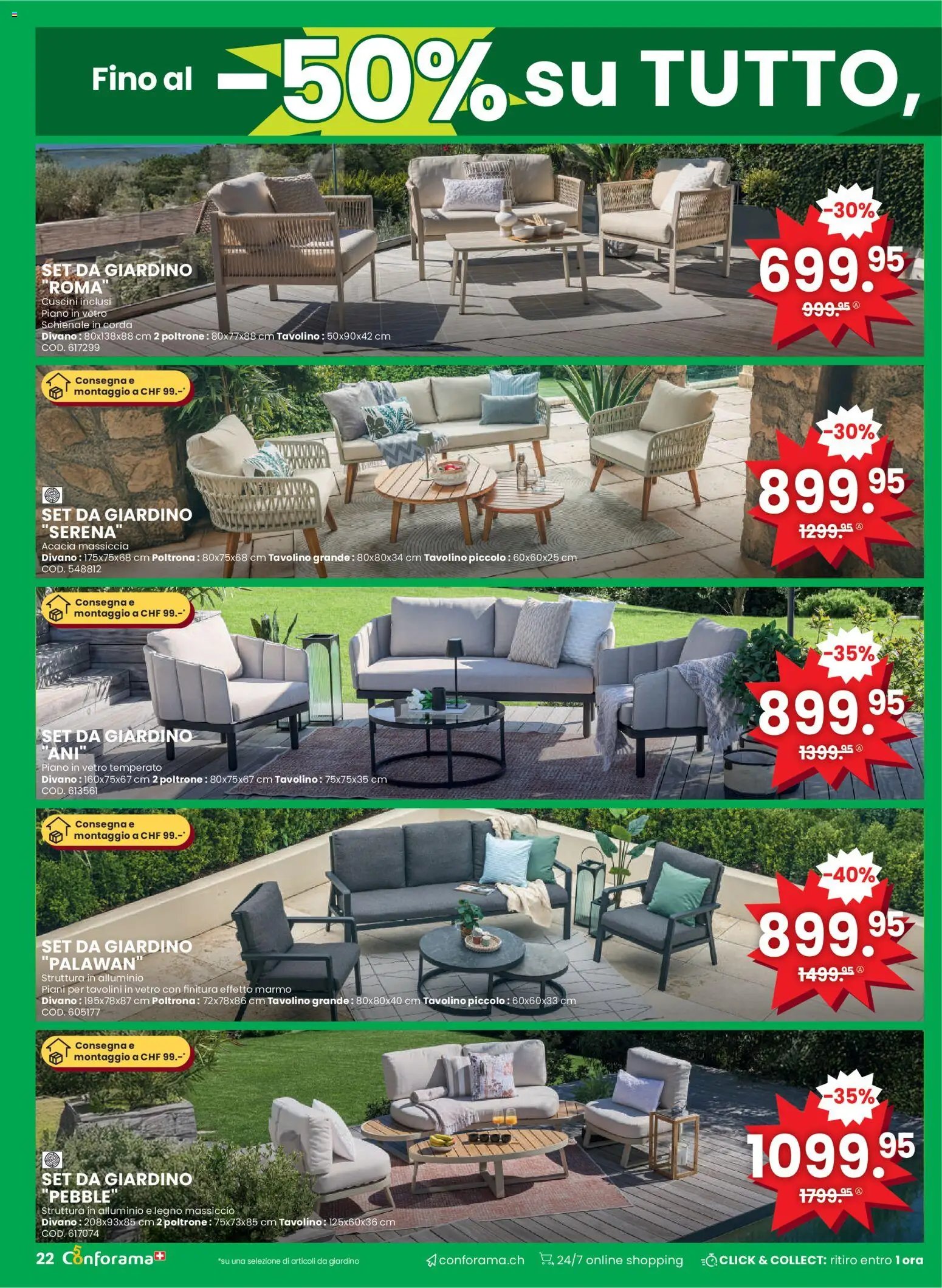 Conforama aktionen Primavera IT (2026-04-01 - 2026-04-14) | 22