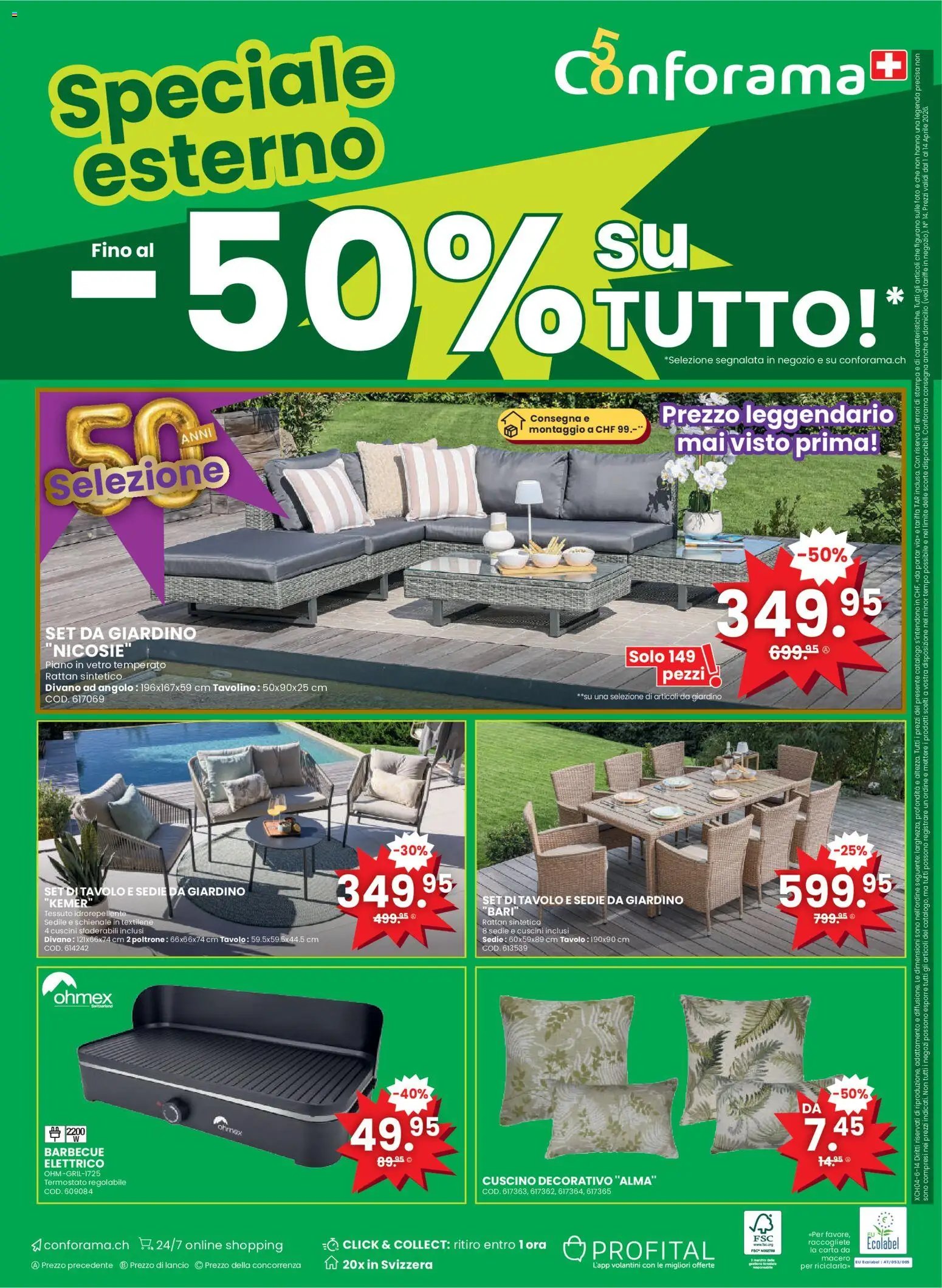 Conforama aktionen Primavera IT (2026-04-01 - 2026-04-14) | 24