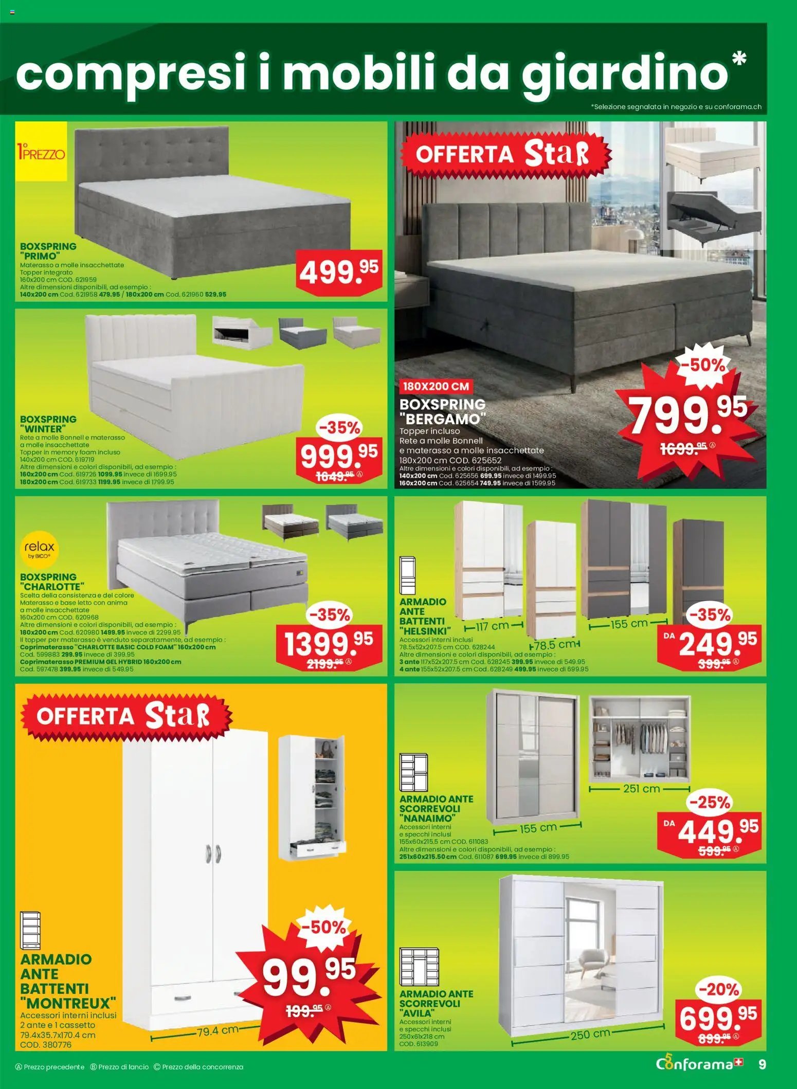 Conforama aktionen Primavera IT (2026-04-01 - 2026-04-14) | 9