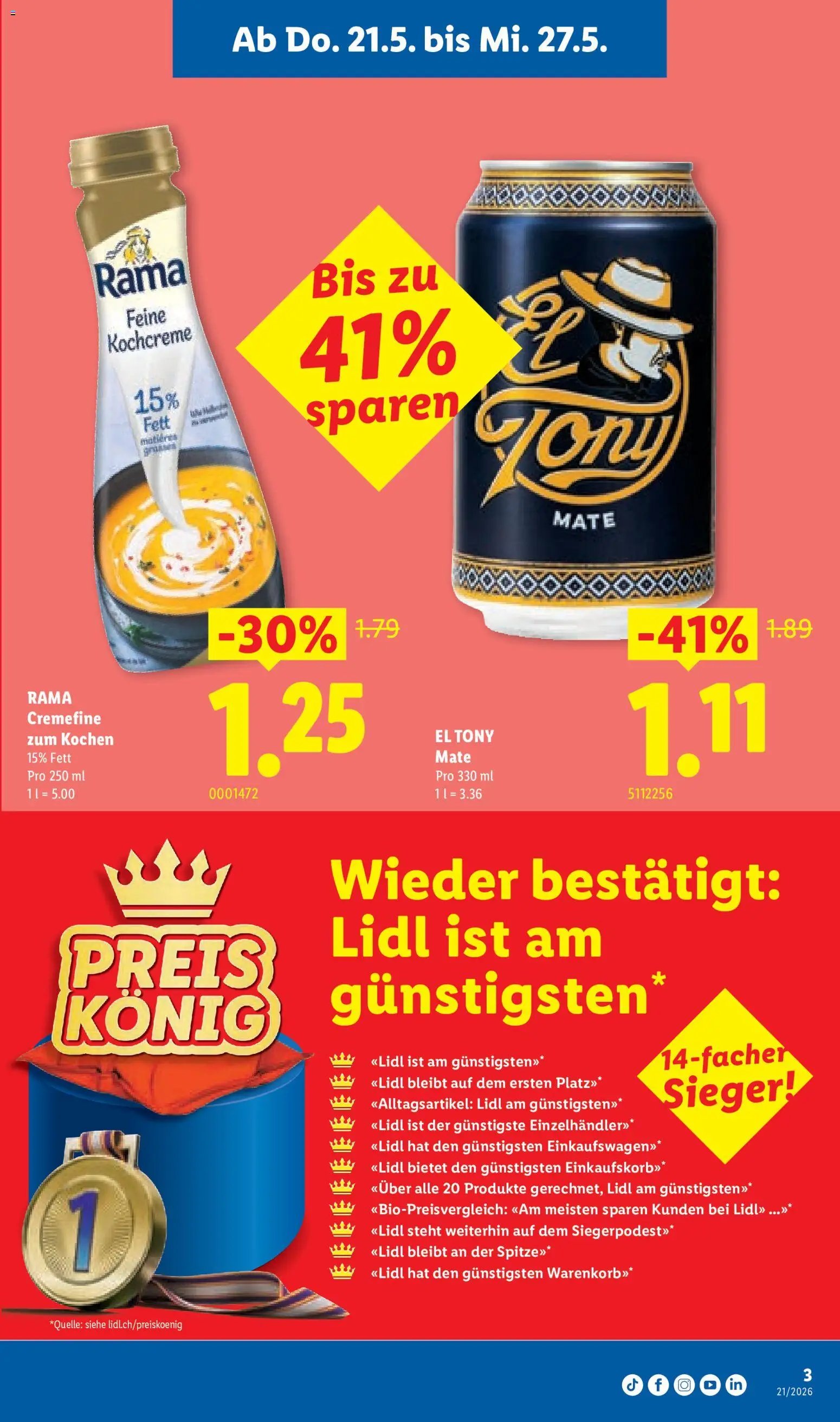 Lidl aktionen Neueröffnung Luzern