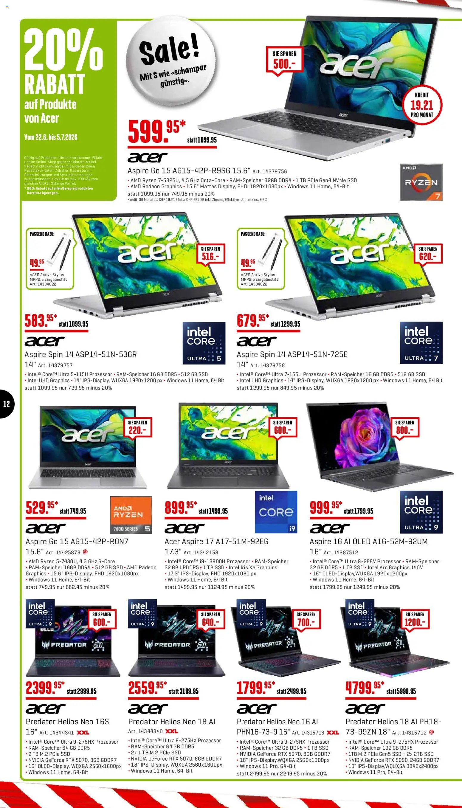 Interdiscount aktionen