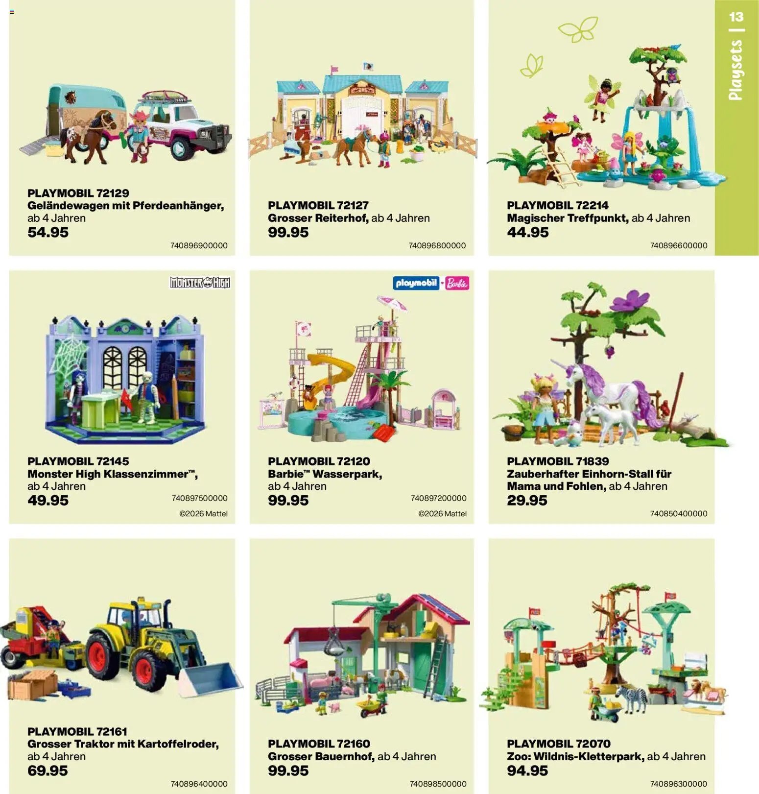 Migros aktionen Spielwaren-Geschenkbuch