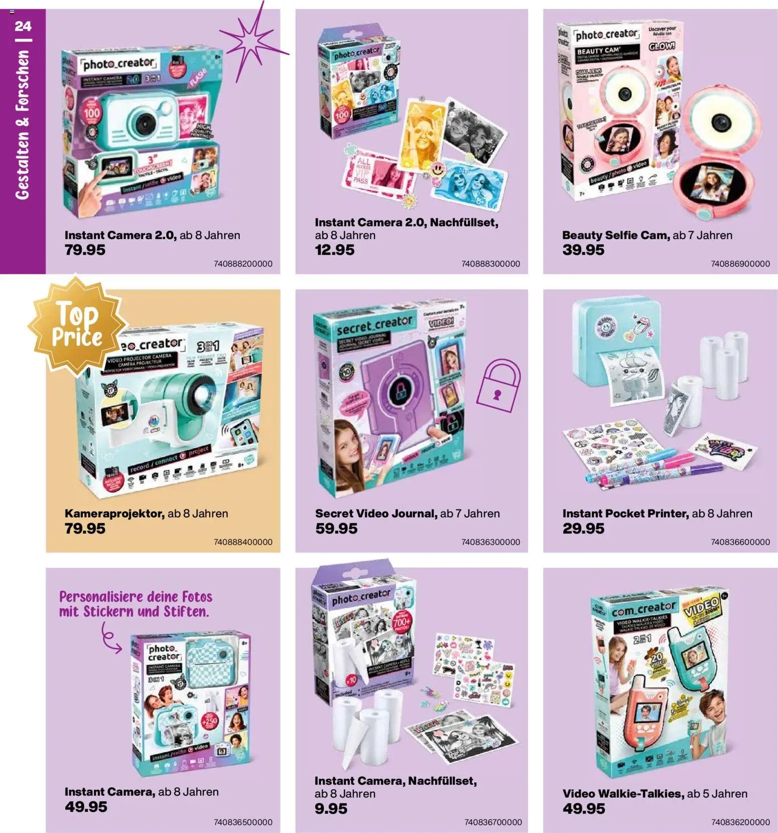 Migros aktionen Spielwaren-Geschenkbuch