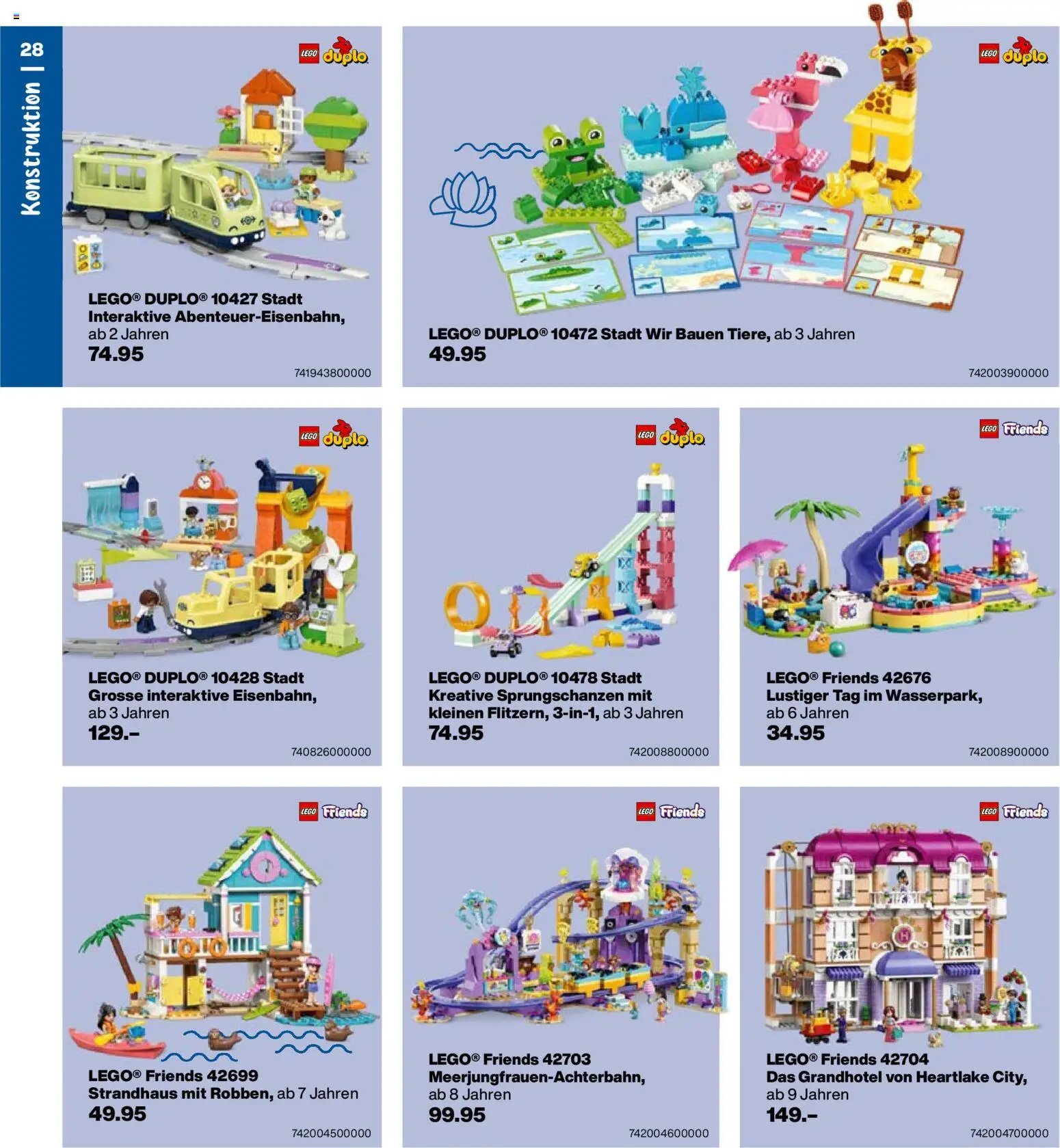 Migros aktionen Spielwaren-Geschenkbuch