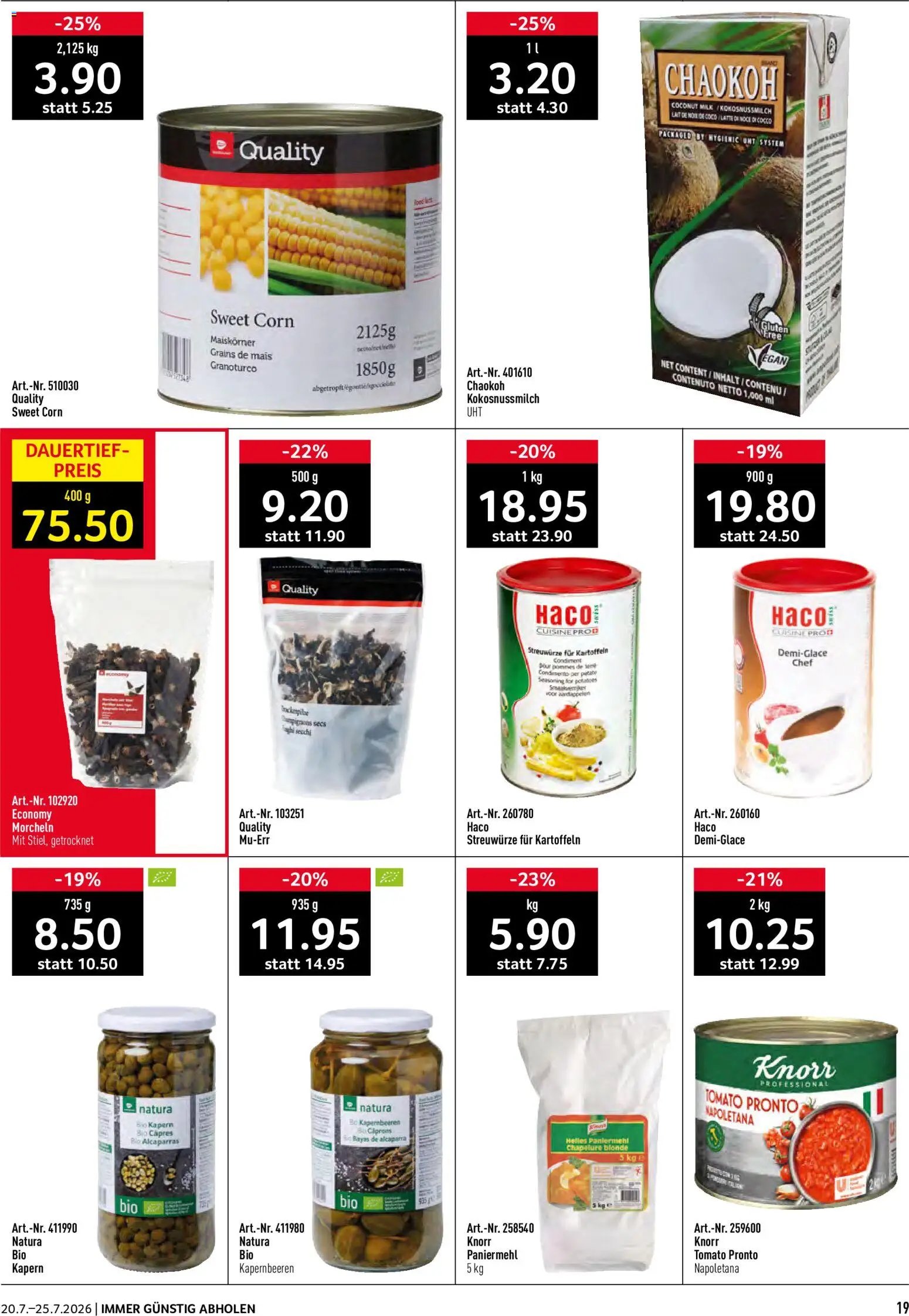Prodega aktionen