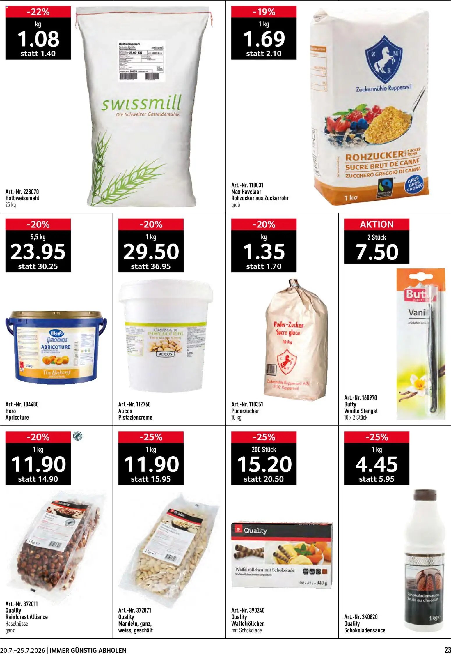 Prodega aktionen