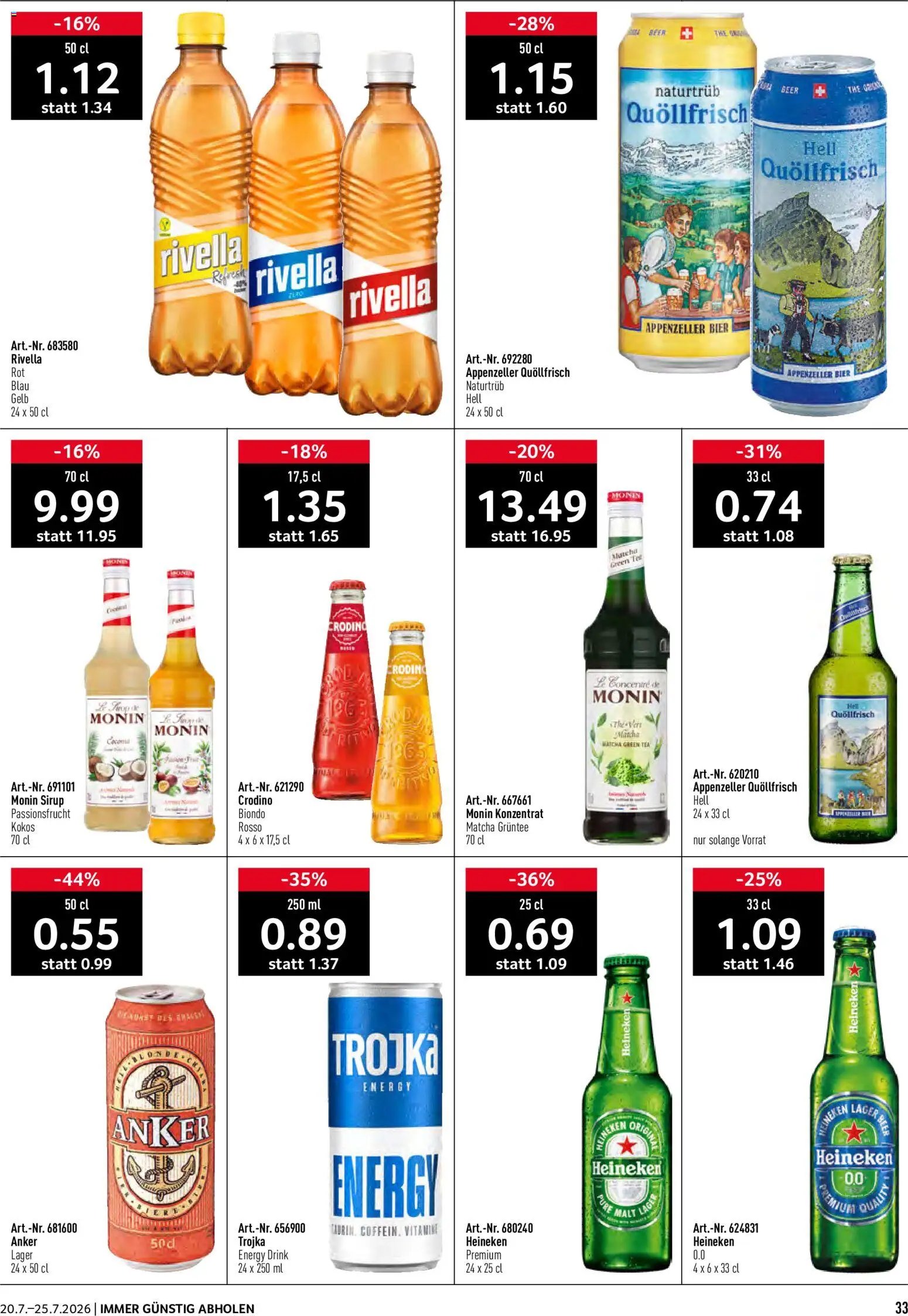 Prodega aktionen