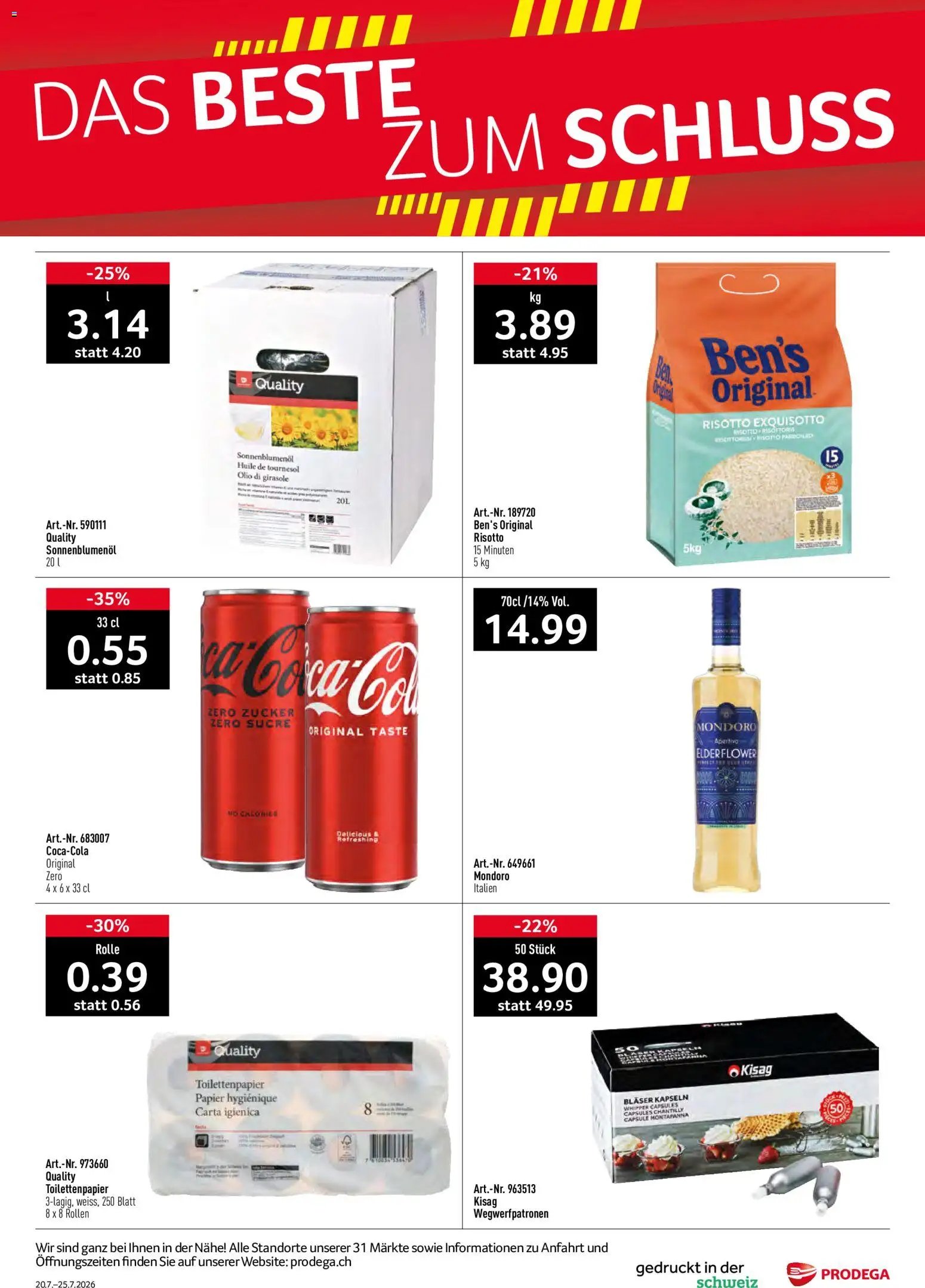 Prodega aktionen