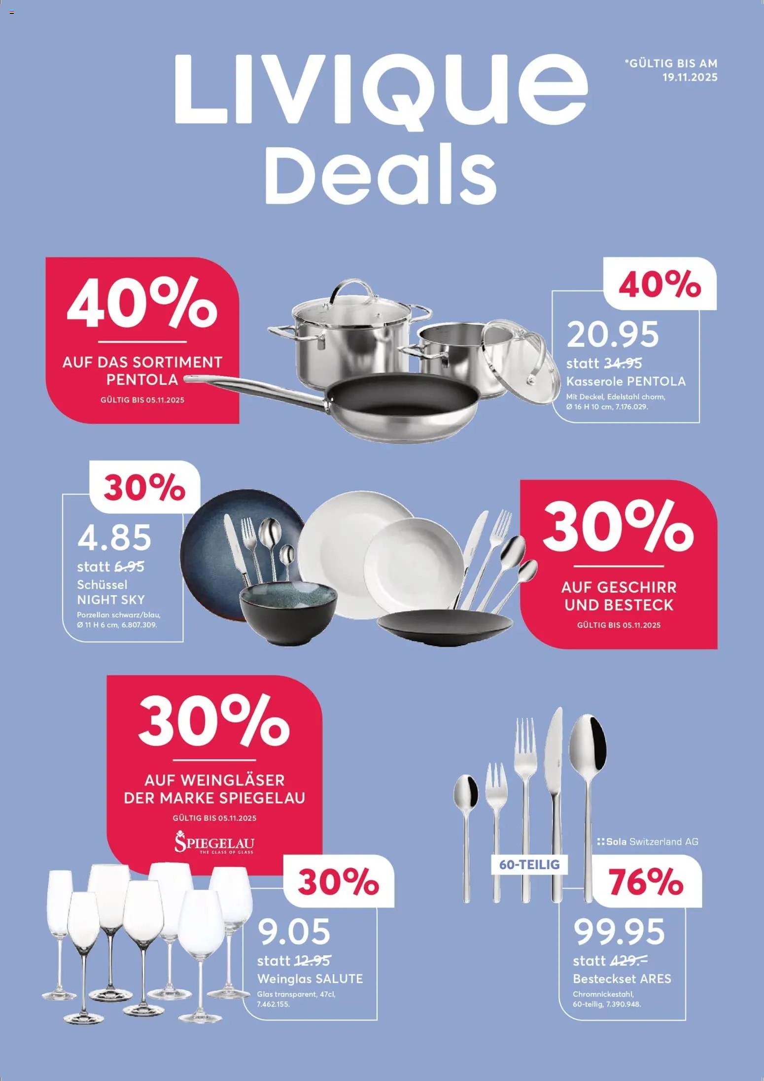 Livique Aktionen (2025-11-03 - 2025-11-19)