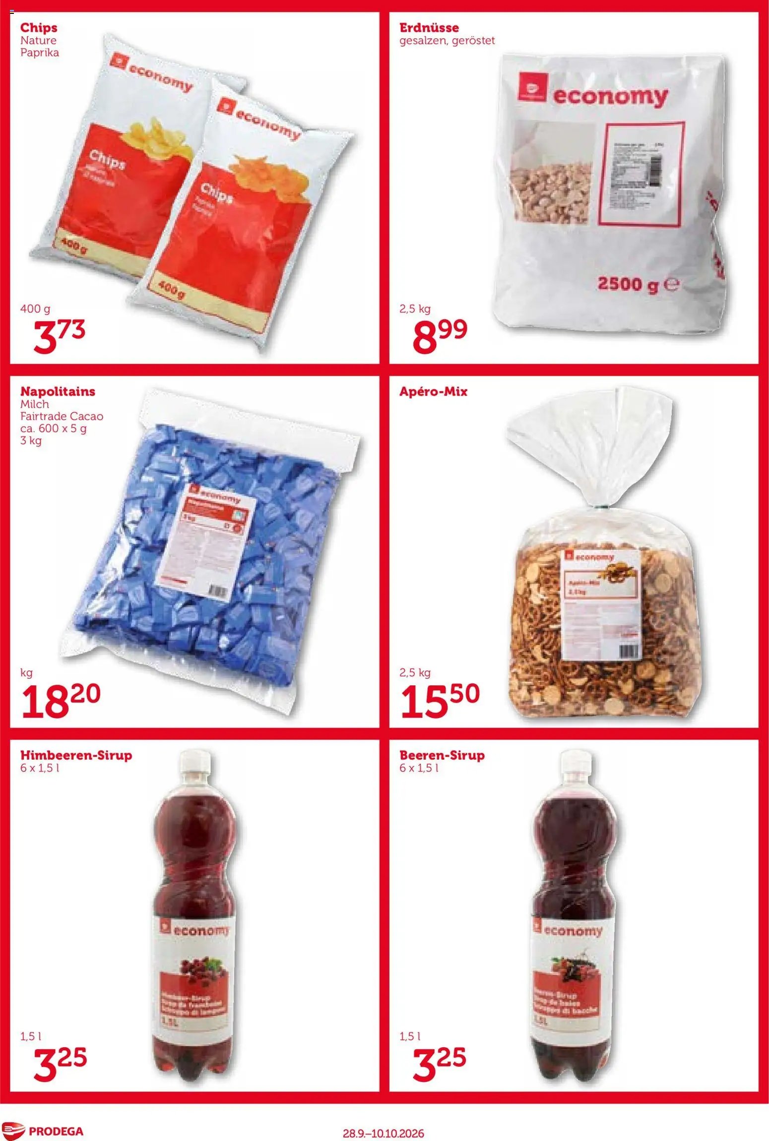 Prodega aktionen Economy