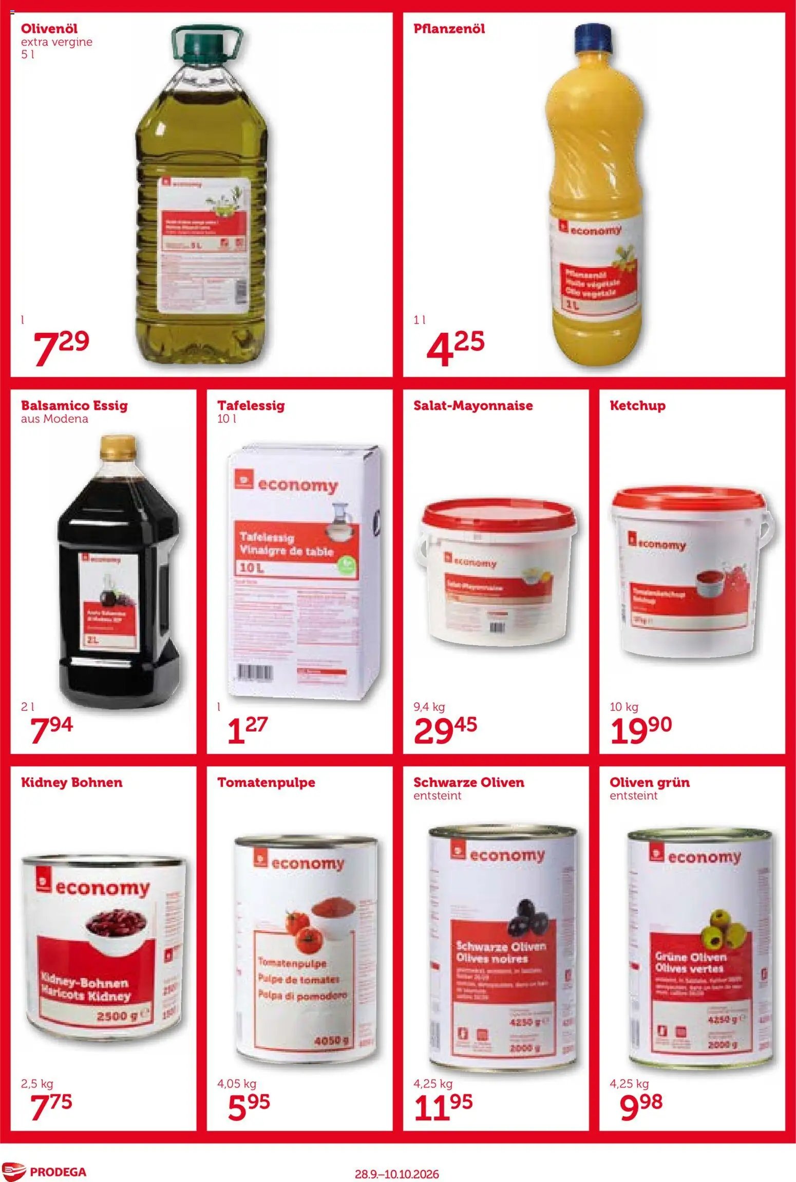 Prodega aktionen Economy