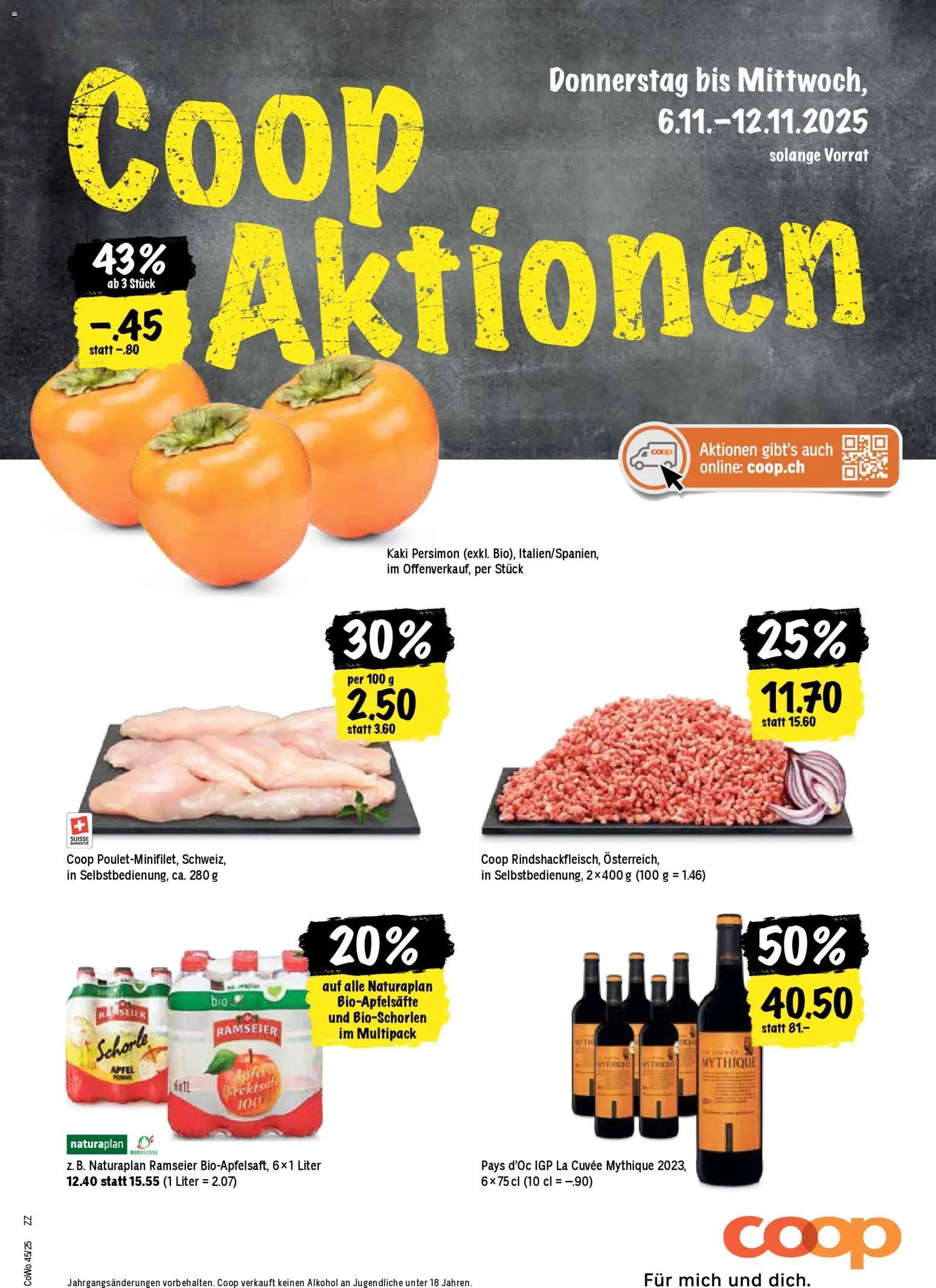 Coop Aktionen (2025-11-06 - 2025-11-12)