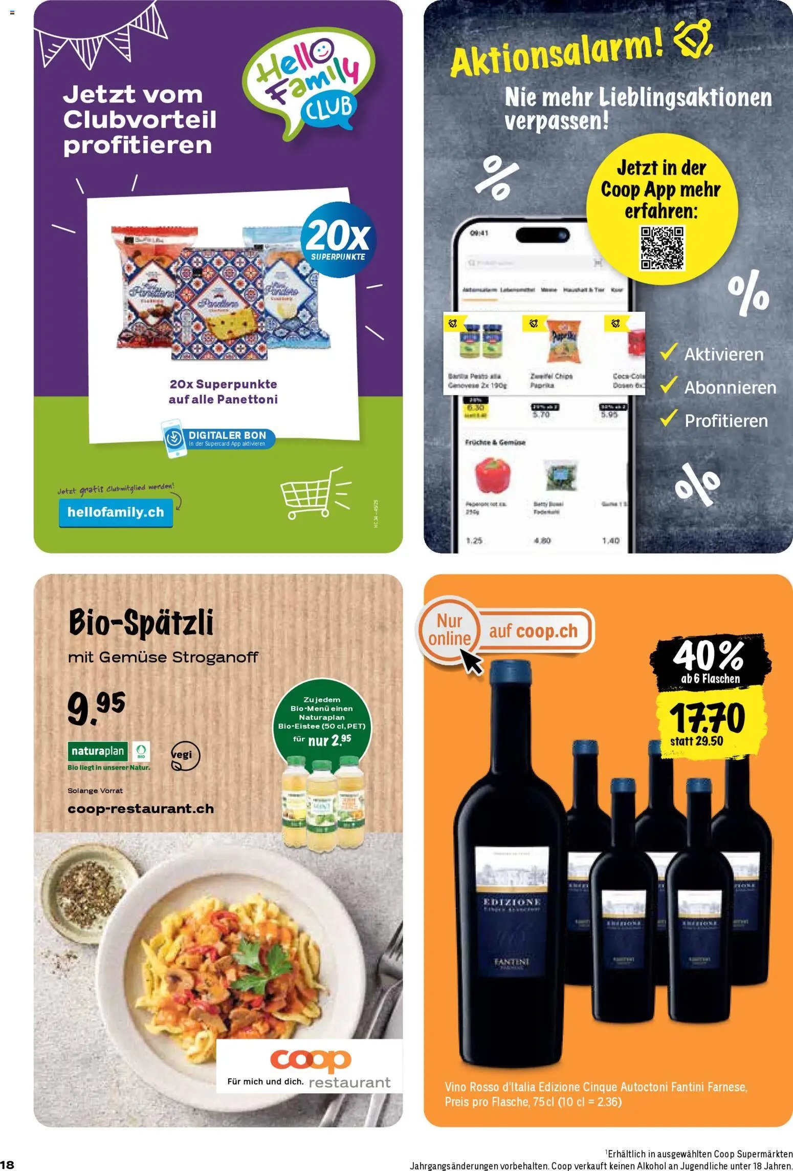 Coop Aktionen (2025-11-06 - 2025-11-12)