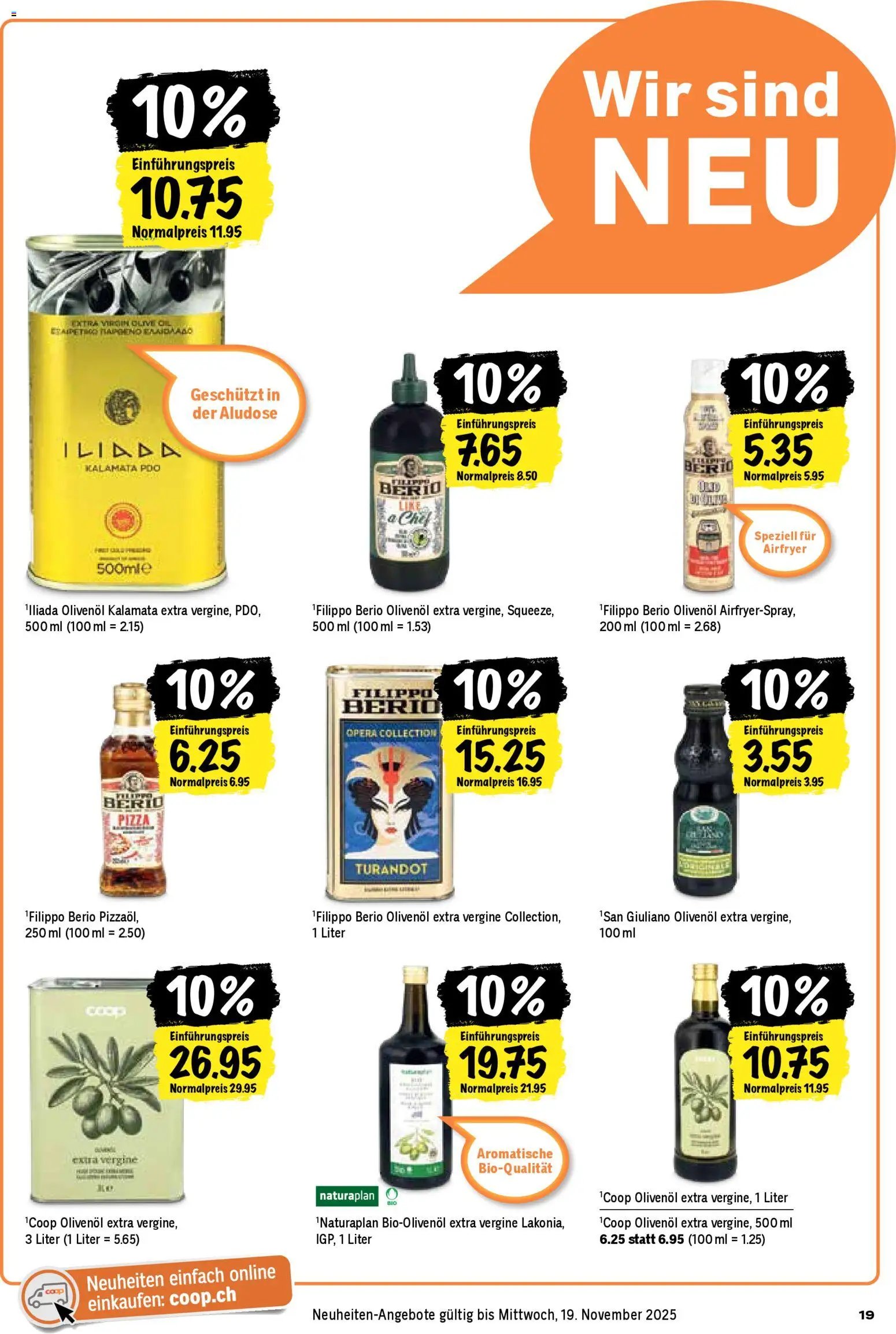 Coop Aktionen (2025-11-06 - 2025-11-12)