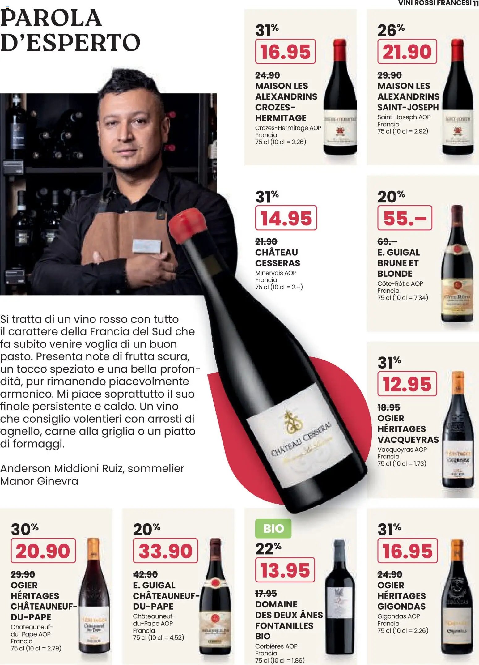 Manor aktionen Wine IT