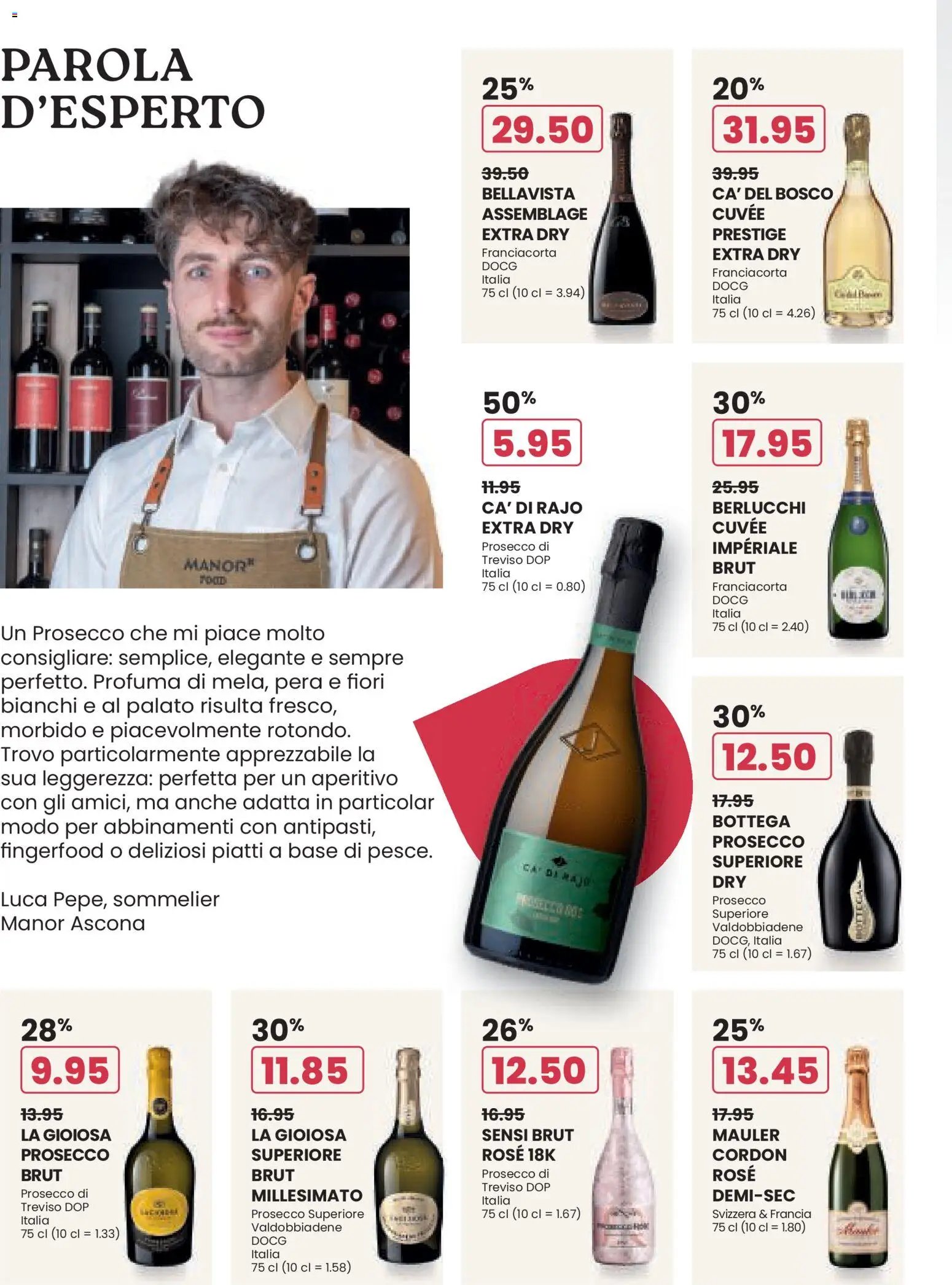 Manor aktionen Wine IT