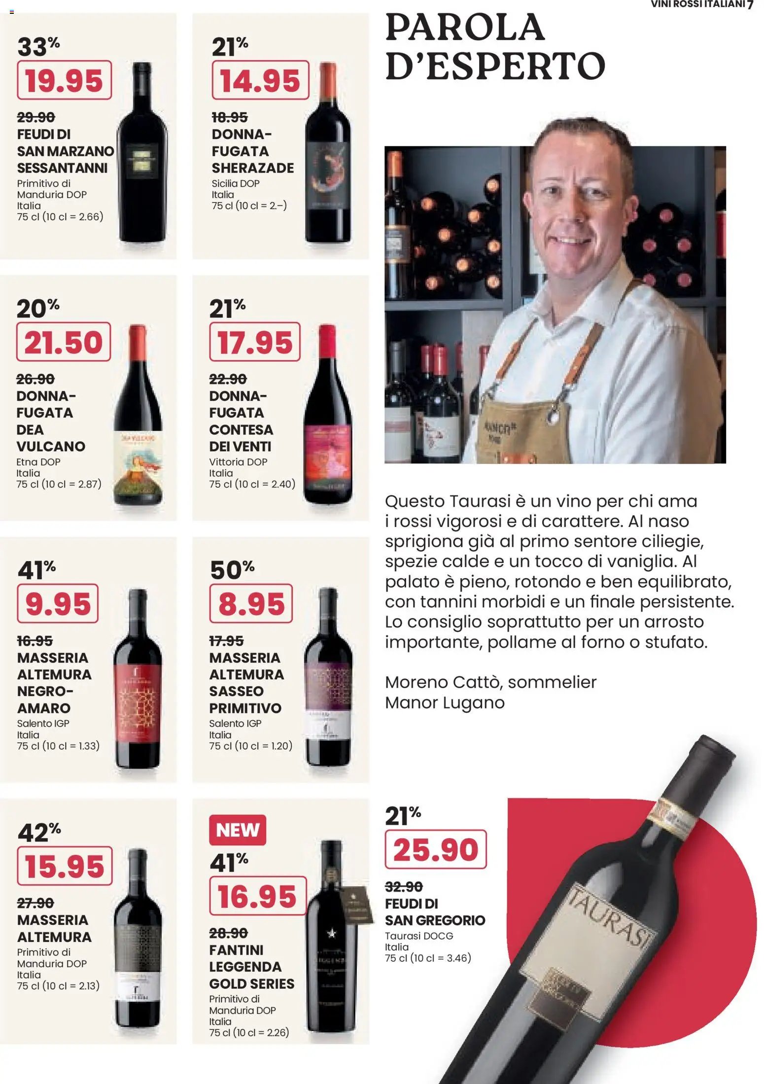 Manor aktionen Wine IT