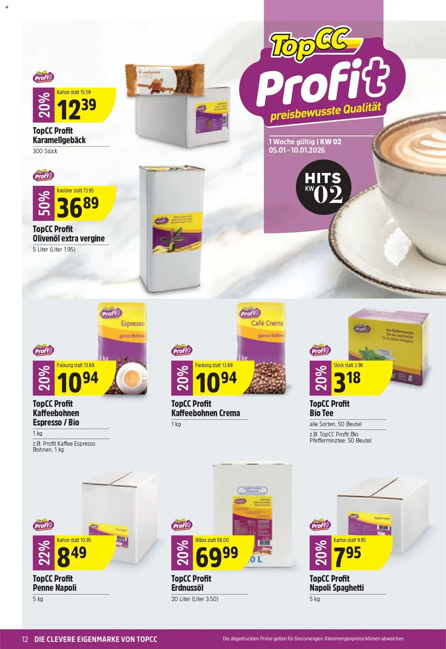 TopCC Aktionen (2026-01-05 - 2026-01-10) | 12