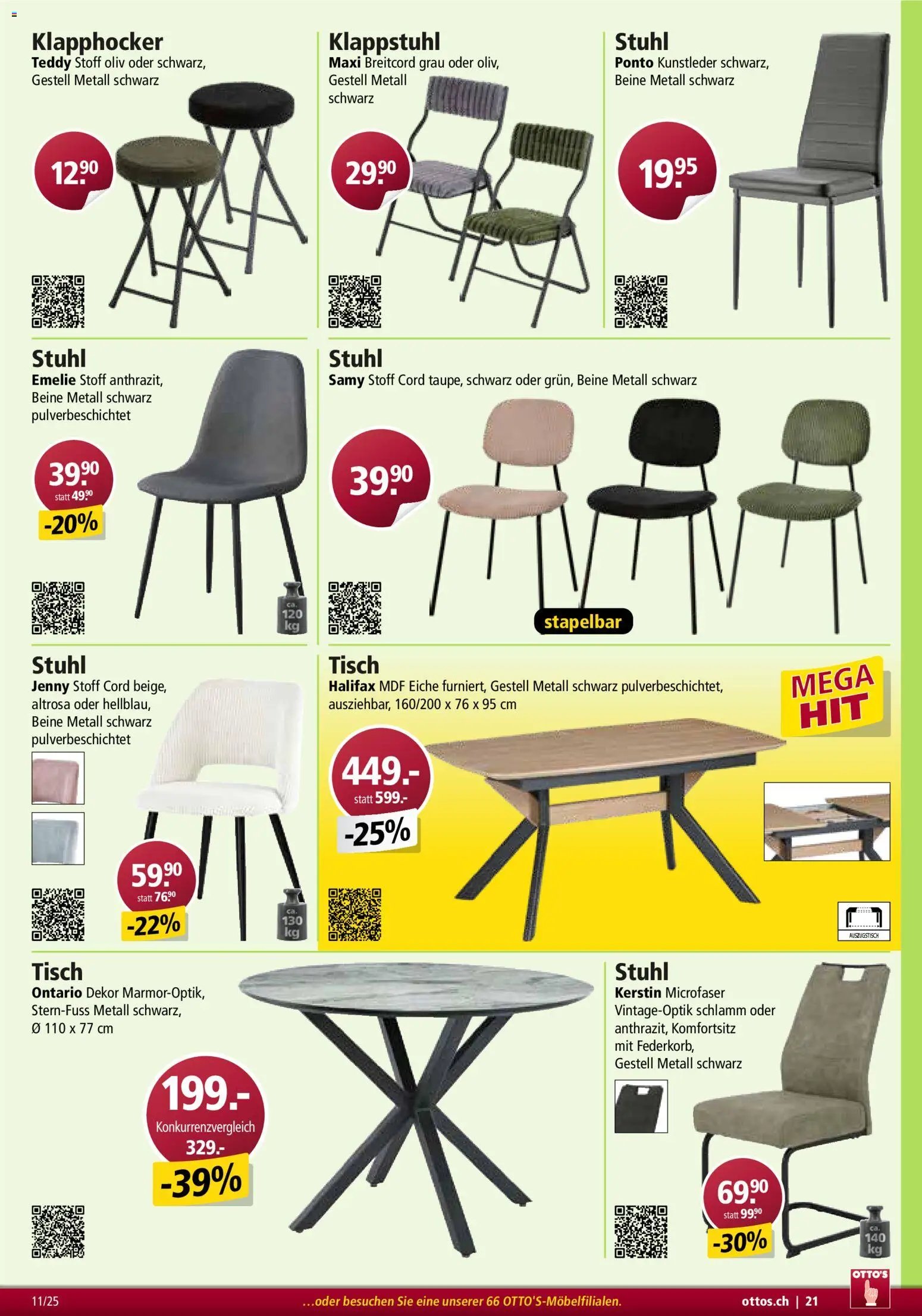 Otto's Aktionen Möbelflyer (2025-11-01 - 2025-12-31) | 21