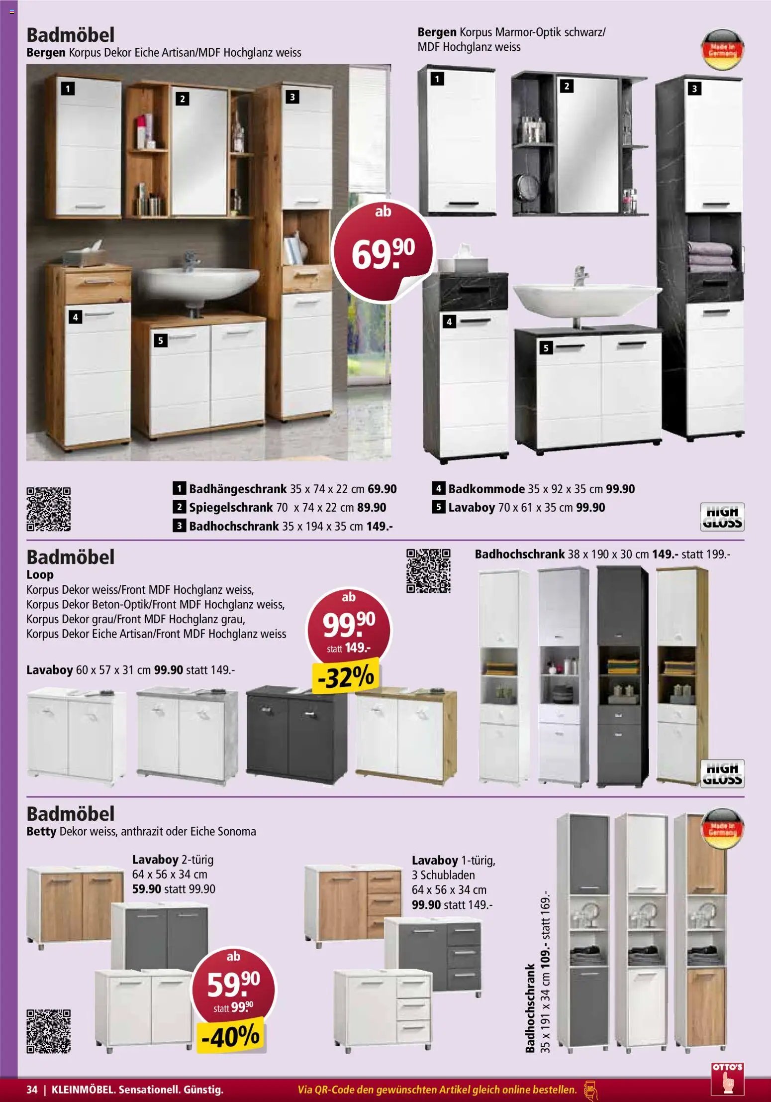 Otto's Aktionen Möbelflyer (2025-11-01 - 2025-12-31) | 34