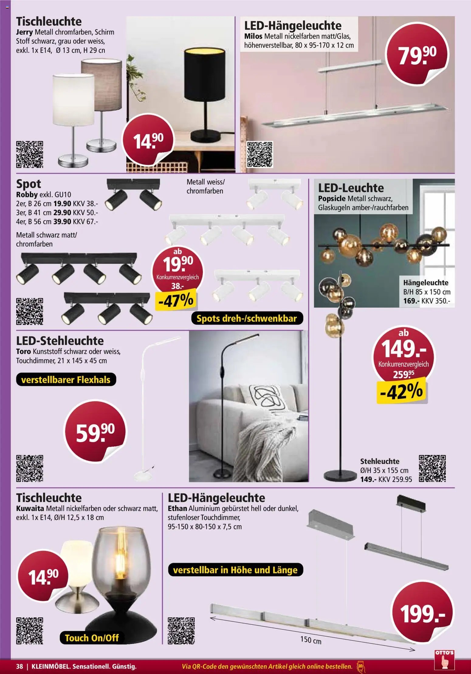 Otto's Aktionen Möbelflyer (2025-11-01 - 2025-12-31) | 38