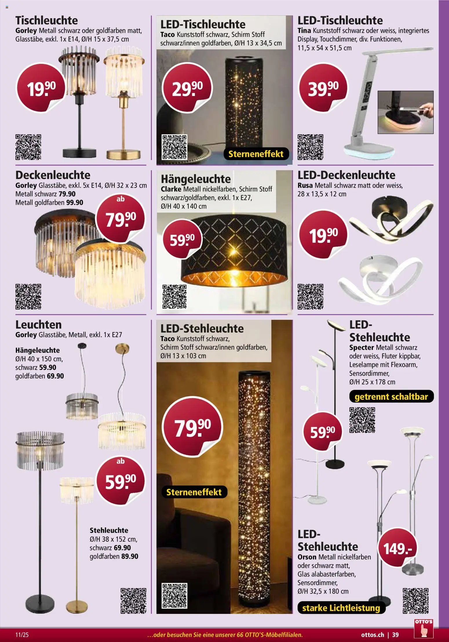 Otto's Aktionen Möbelflyer (2025-11-01 - 2025-12-31) | 39