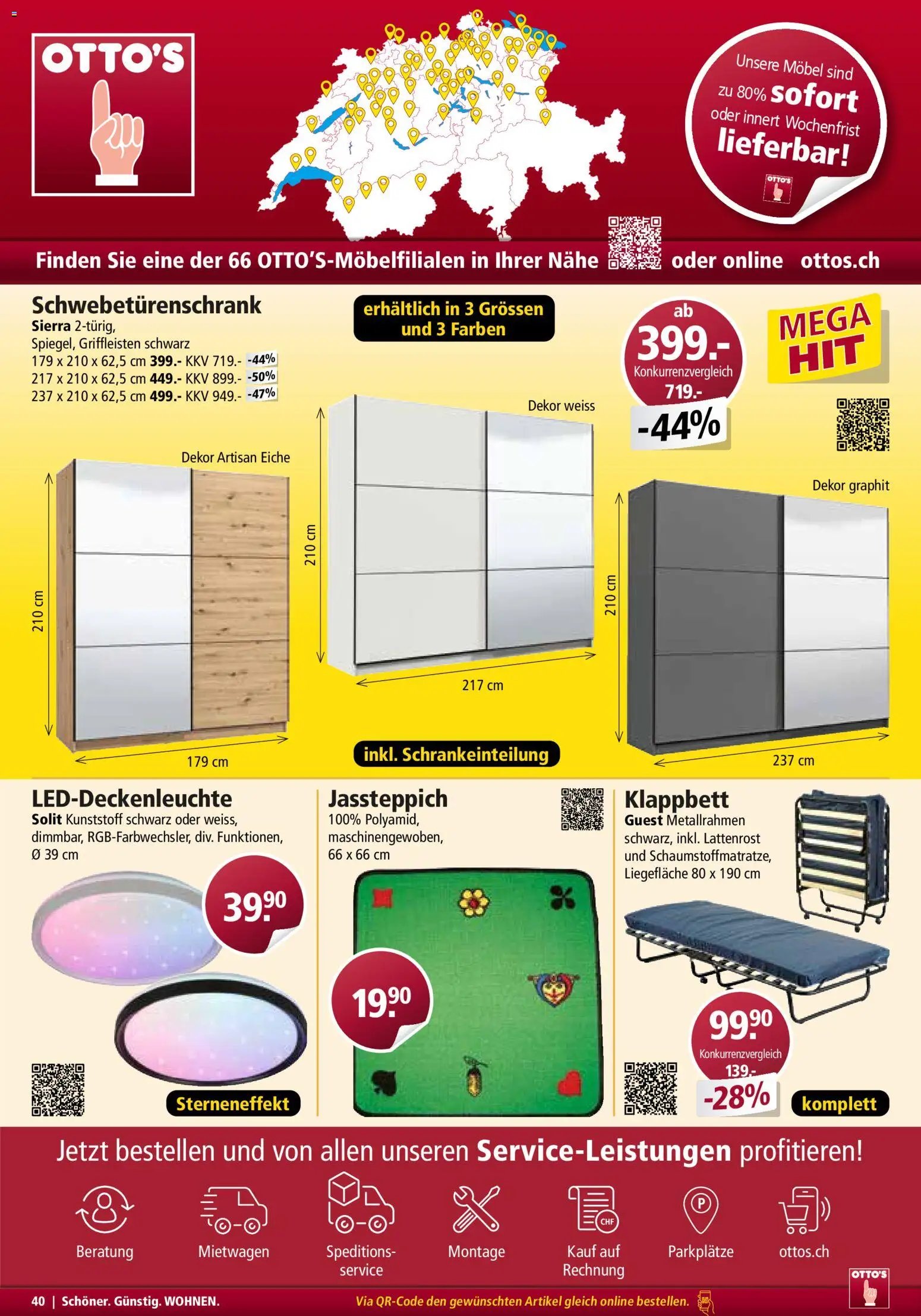 Otto's Aktionen Möbelflyer (2025-11-01 - 2025-12-31) | 40