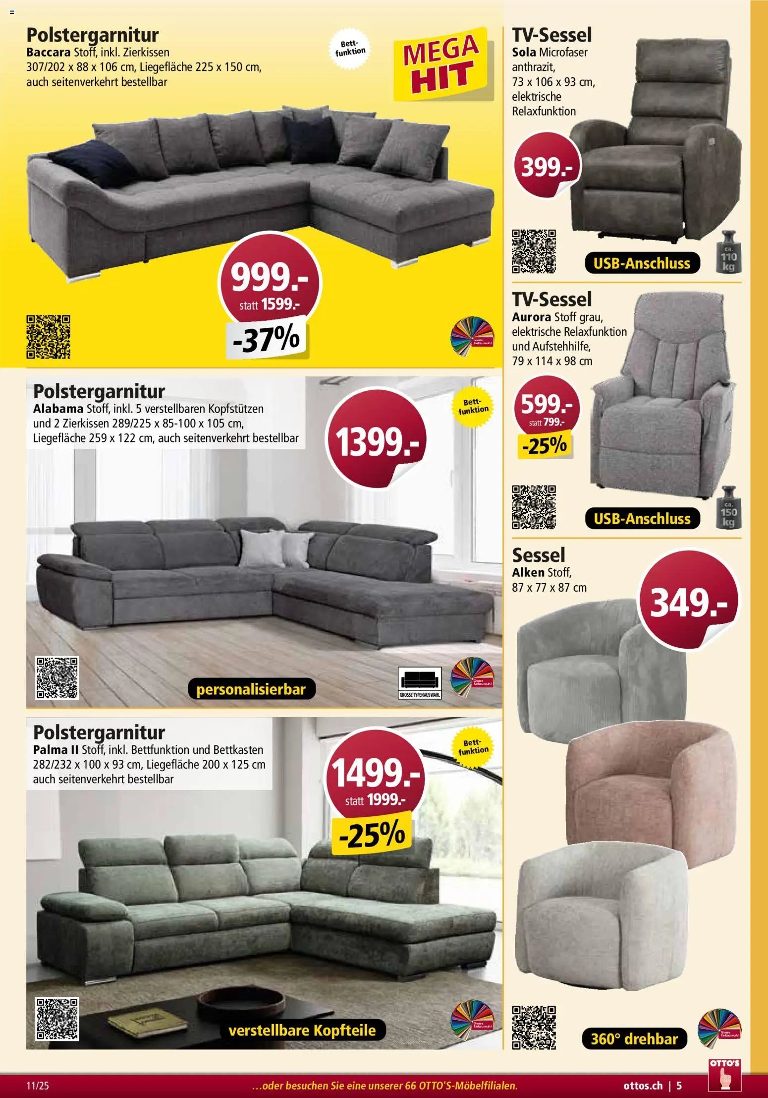 Otto's Aktionen Möbelflyer (2025-11-01 - 2025-12-31) | 5