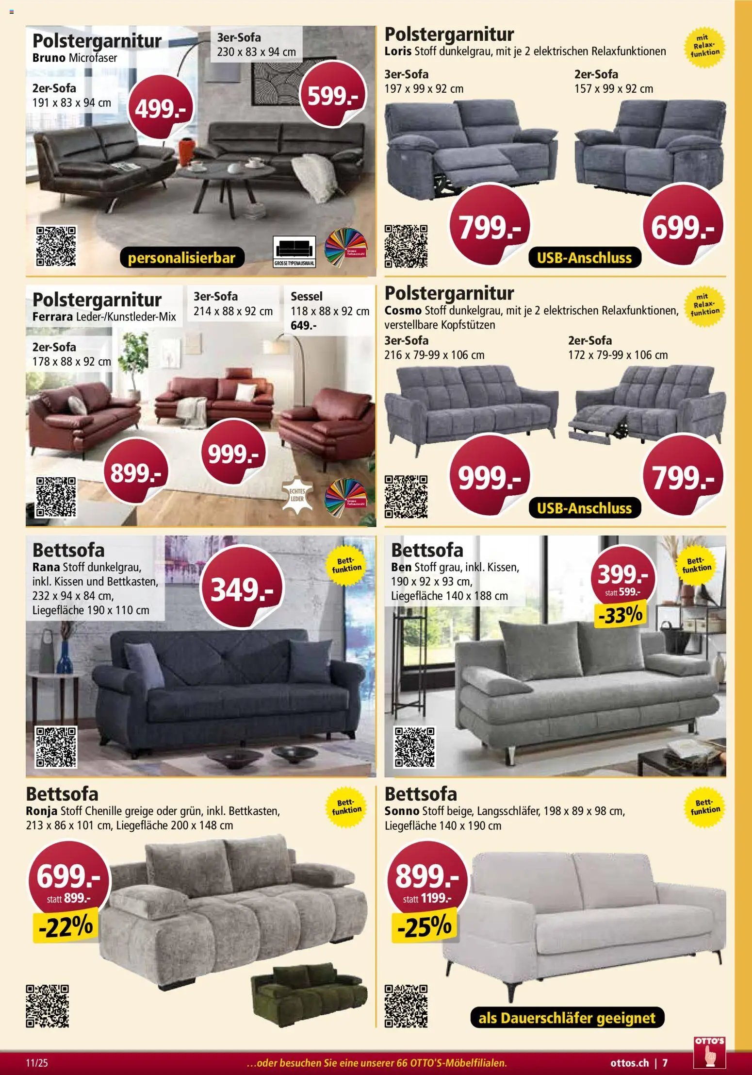 Otto's Aktionen Möbelflyer (2025-11-01 - 2025-12-31) | 7