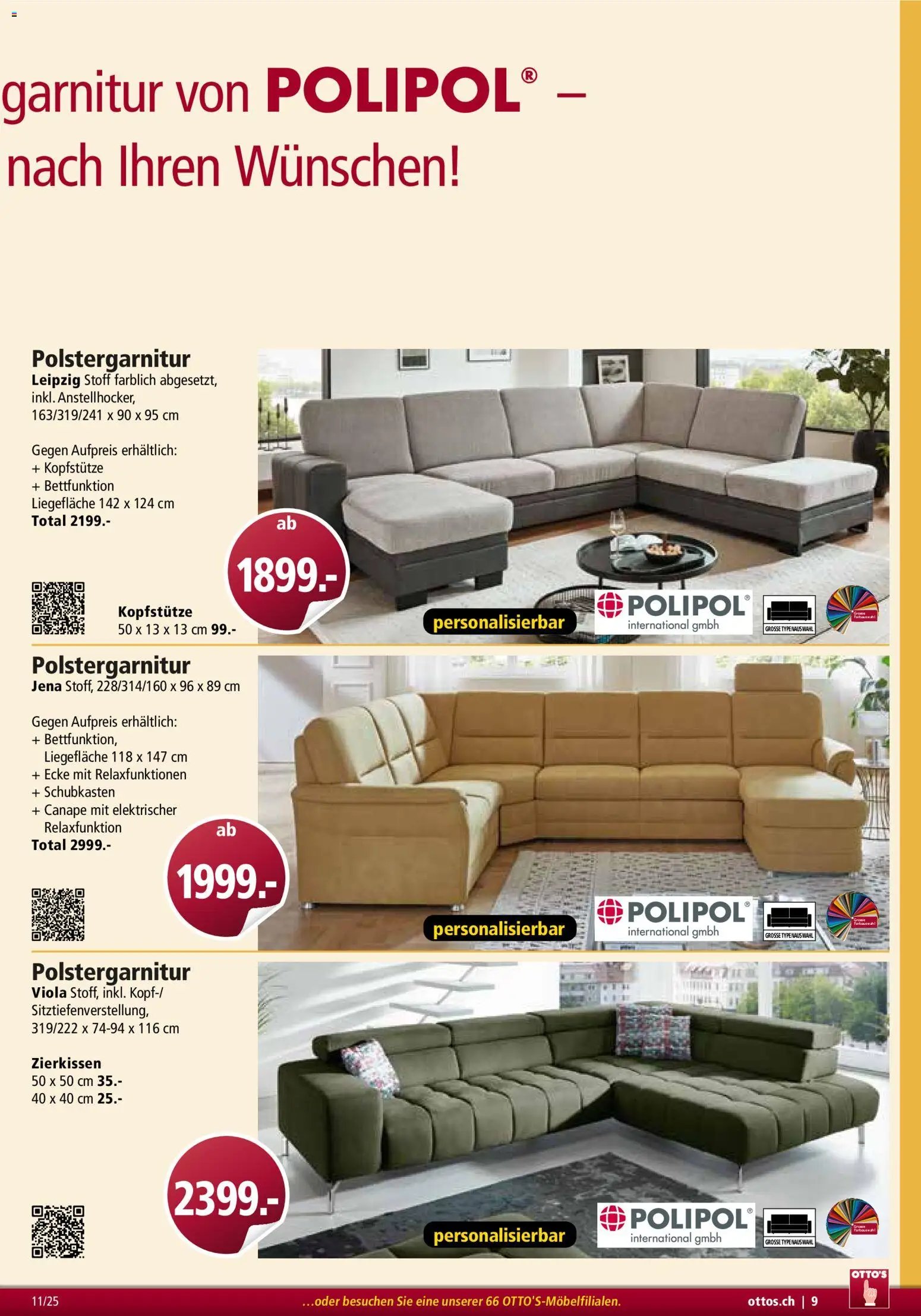 Otto's Aktionen Möbelflyer (2025-11-01 - 2025-12-31) | 9
