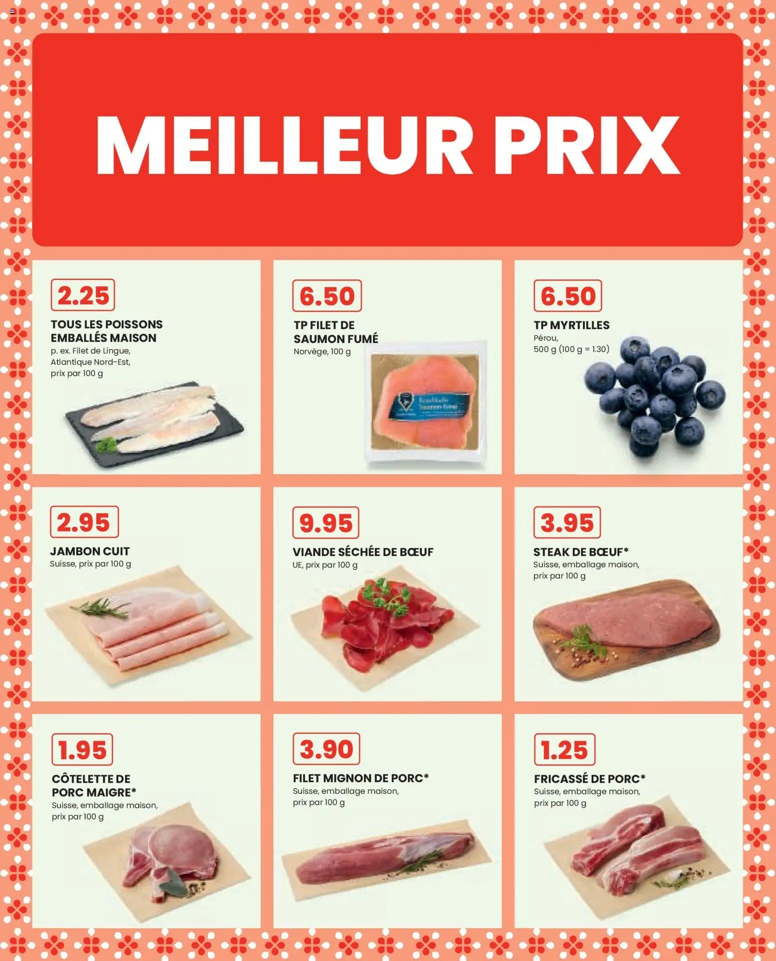 Manor aktionen FR