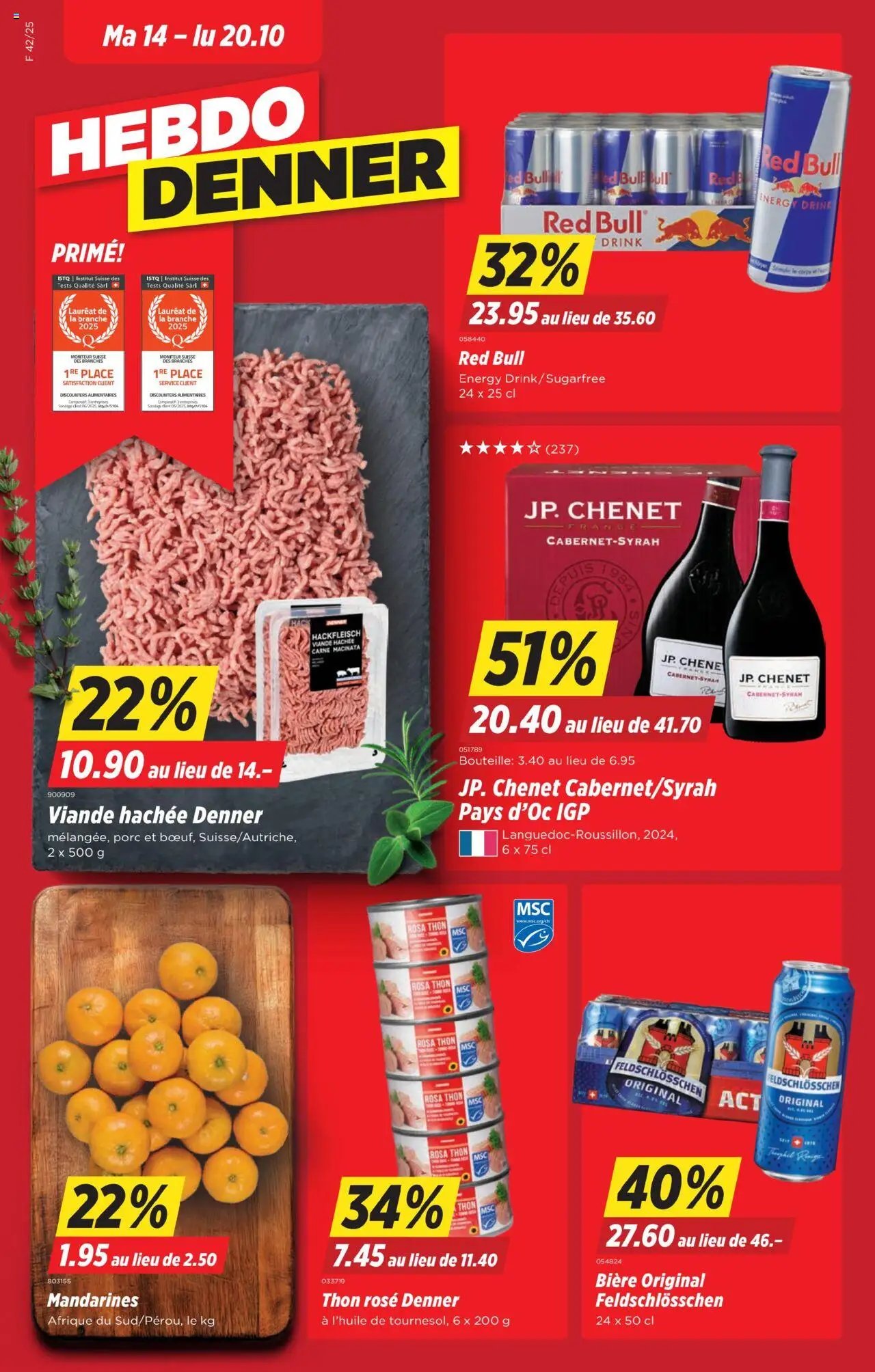 Denner Aktionen FR (2025-10-14 - 2025-10-20)
