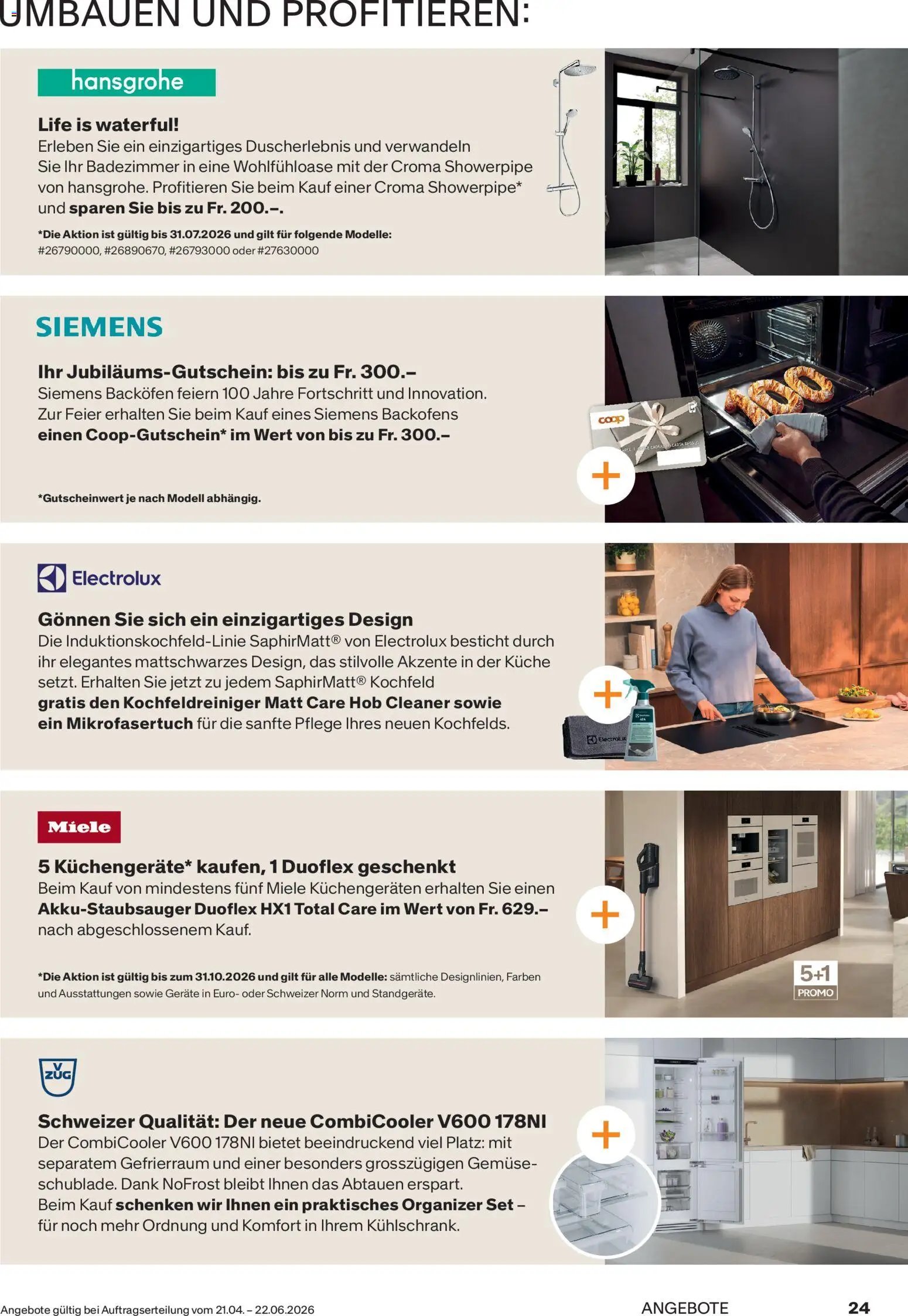 Fust aktionen Küchen- und Badezimmer (2026-04-22 - 2026-05-31)