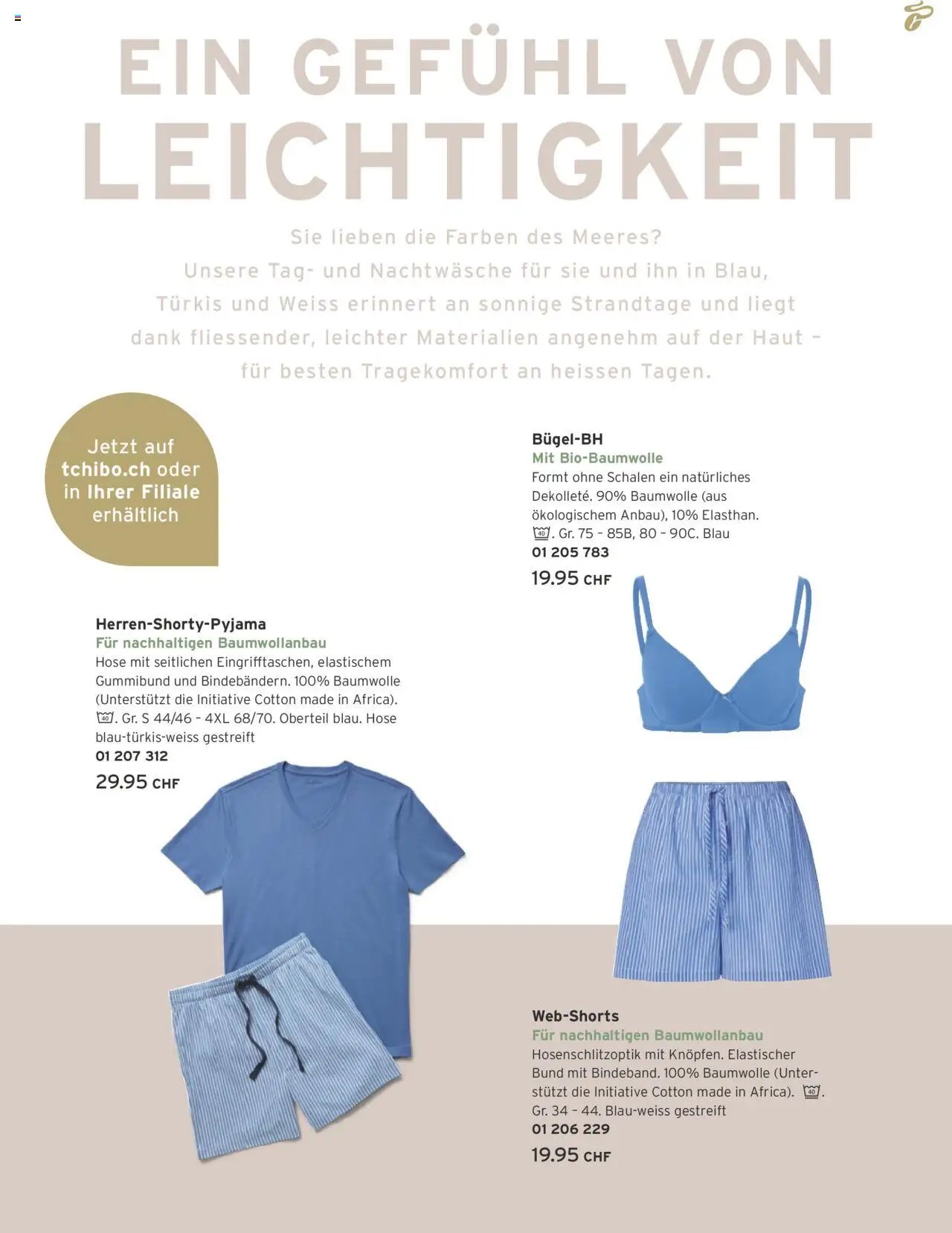 Tchibo Aktionen (2025-08-01 - 2025-08-31)