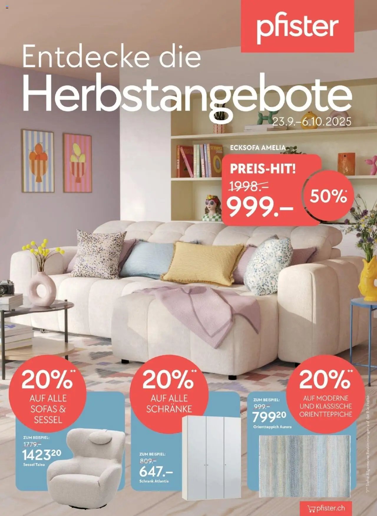Pfister Aktionen (2025-09-23 - 2025-10-06) | 1