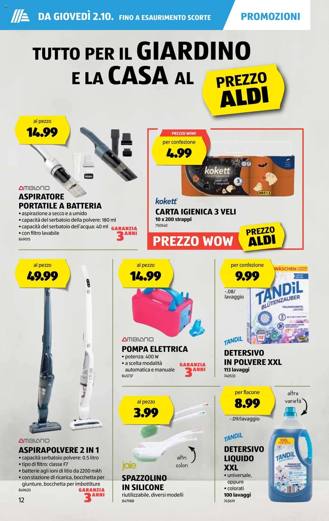 Aldi Aktionen IT (2025-10-02 - 2025-10-08)