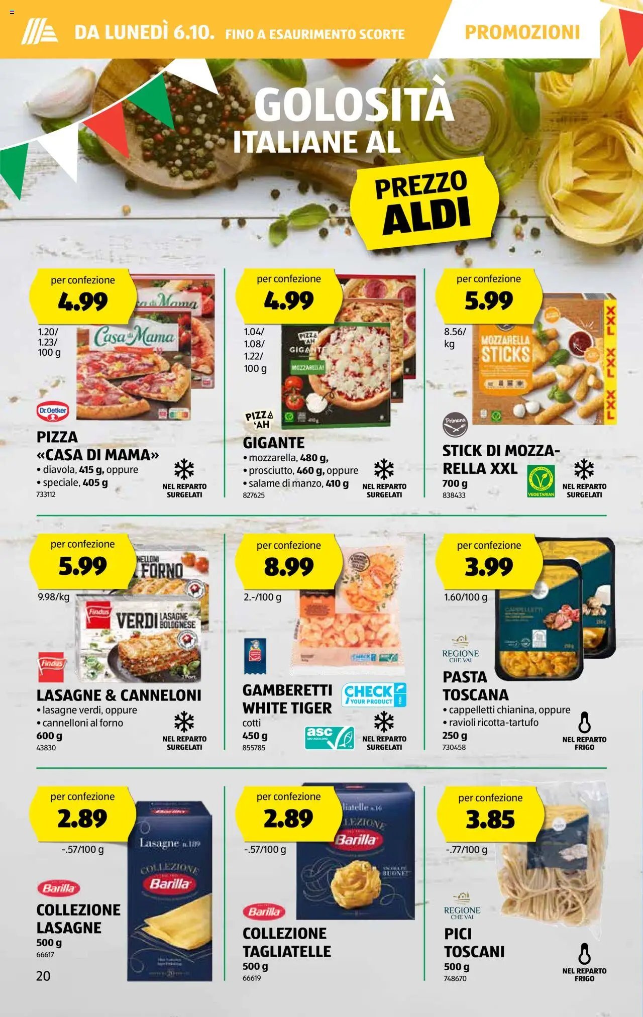 Aldi Aktionen IT (2025-10-02 - 2025-10-08)