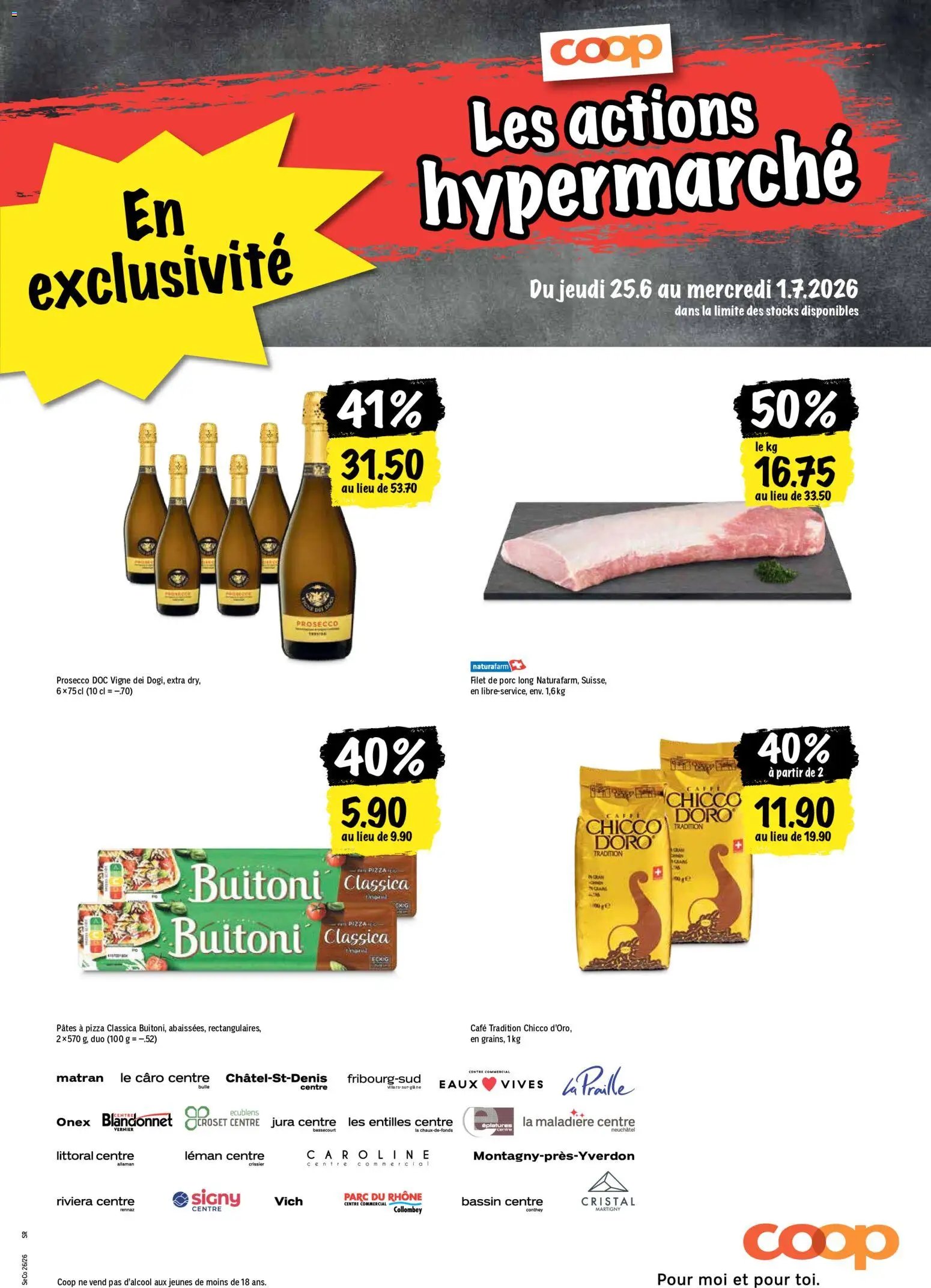 Coop aktionen FR