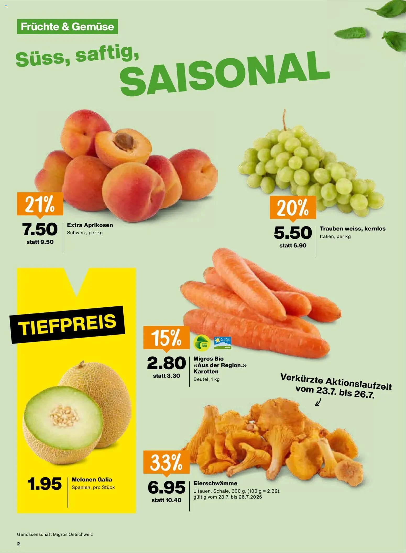Migros aktionen
