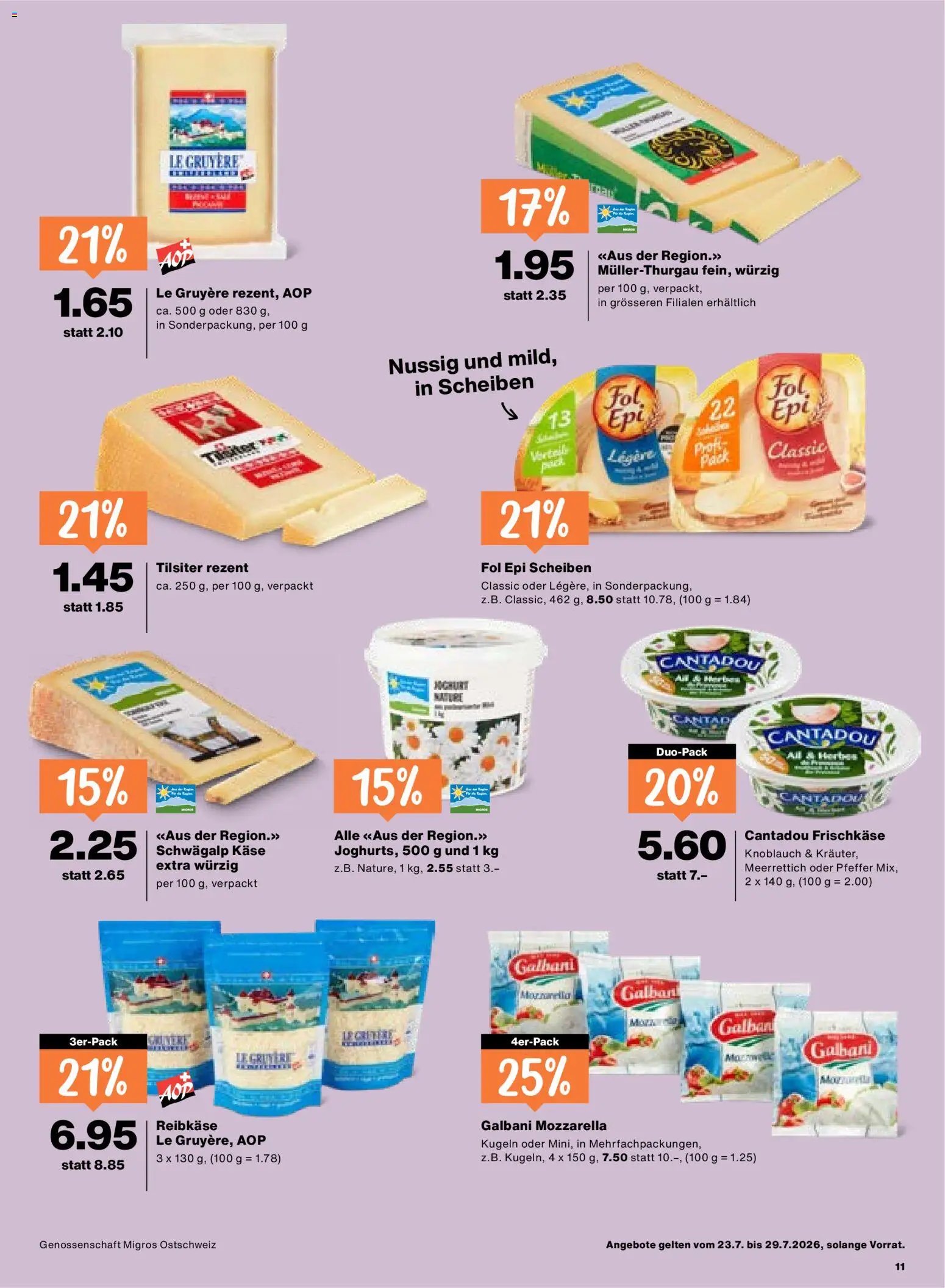 Migros aktionen