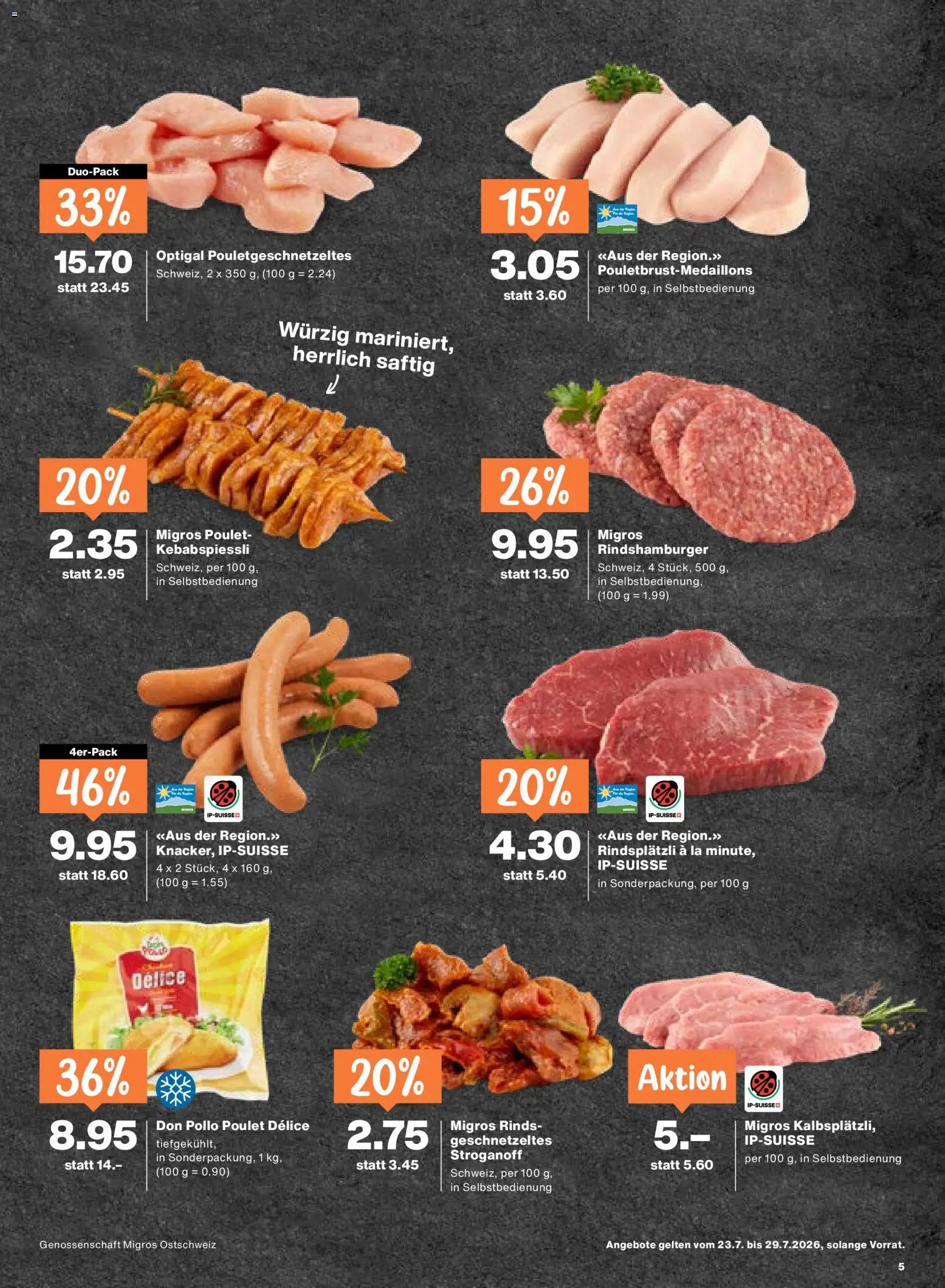 Migros aktionen