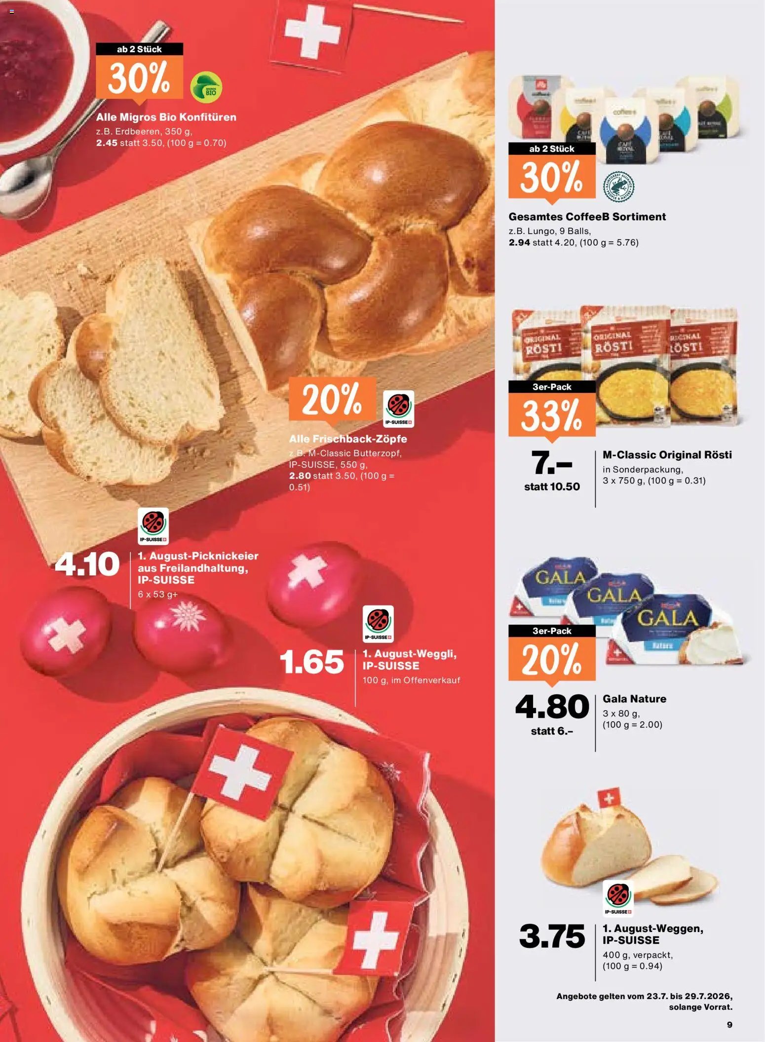 Migros aktionen