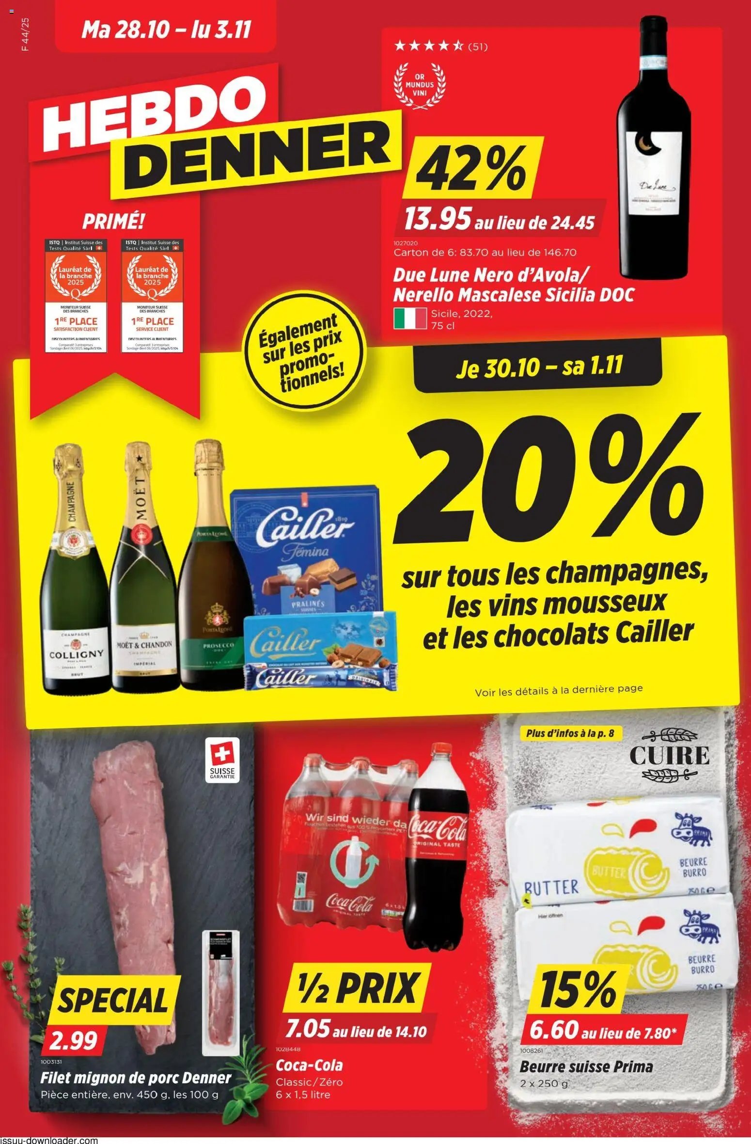 Denner Aktionen FR (2025-10-28 - 2025-11-03) | 1