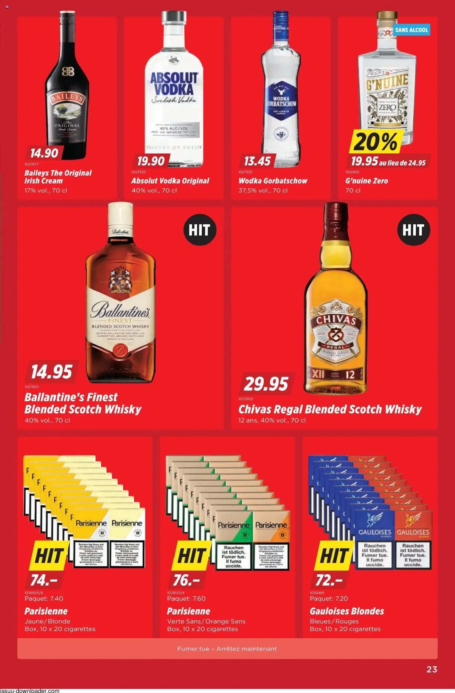 Denner Aktionen FR (2025-10-28 - 2025-11-03) | 23