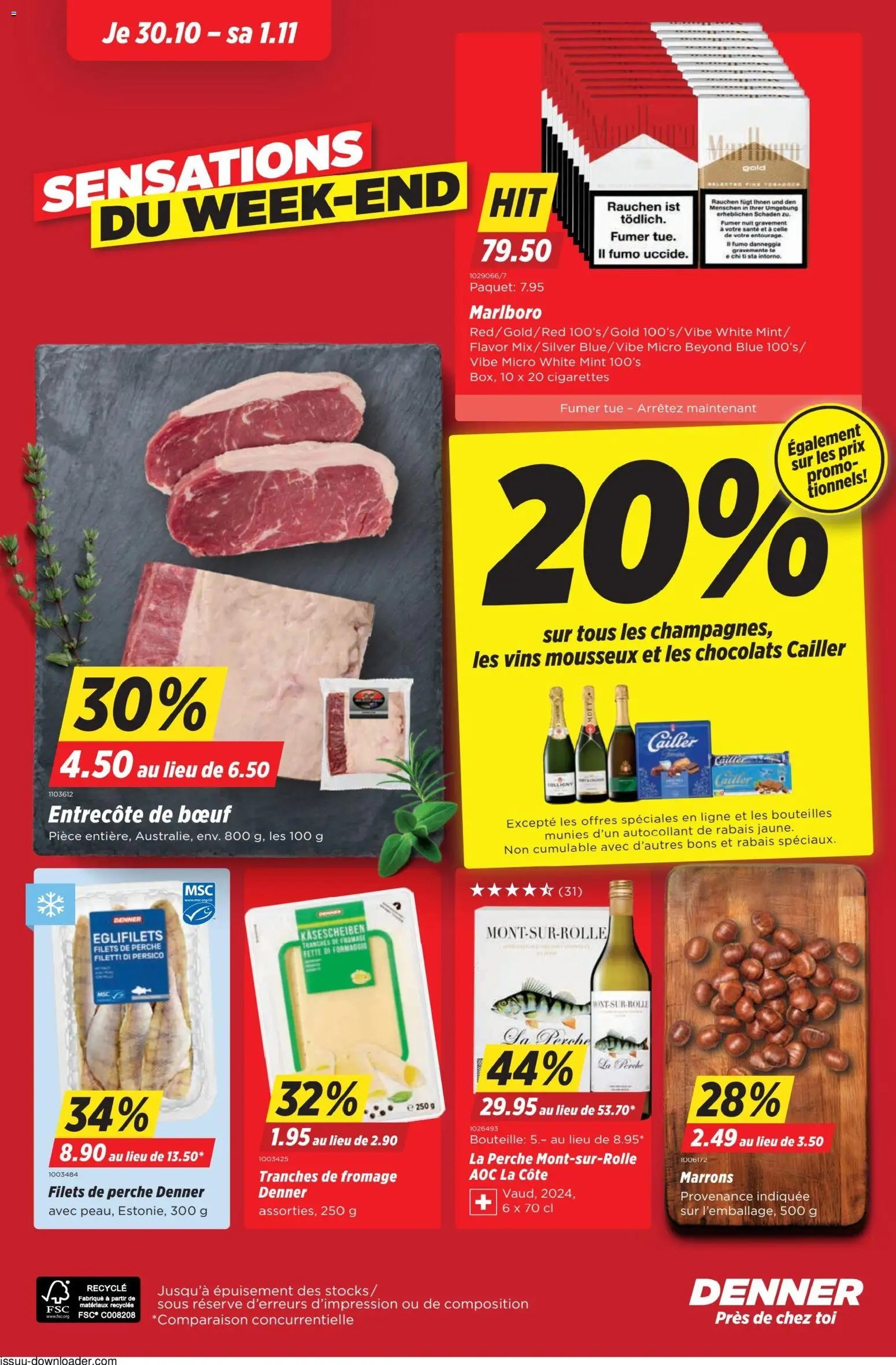 Denner Aktionen FR (2025-10-28 - 2025-11-03) | 24