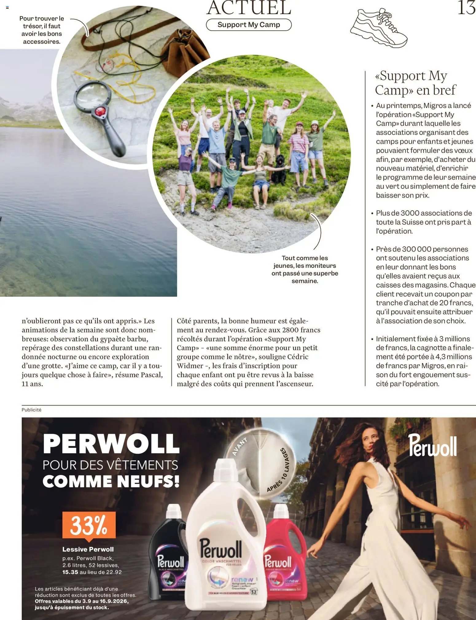 Migros aktionen Magazine FR