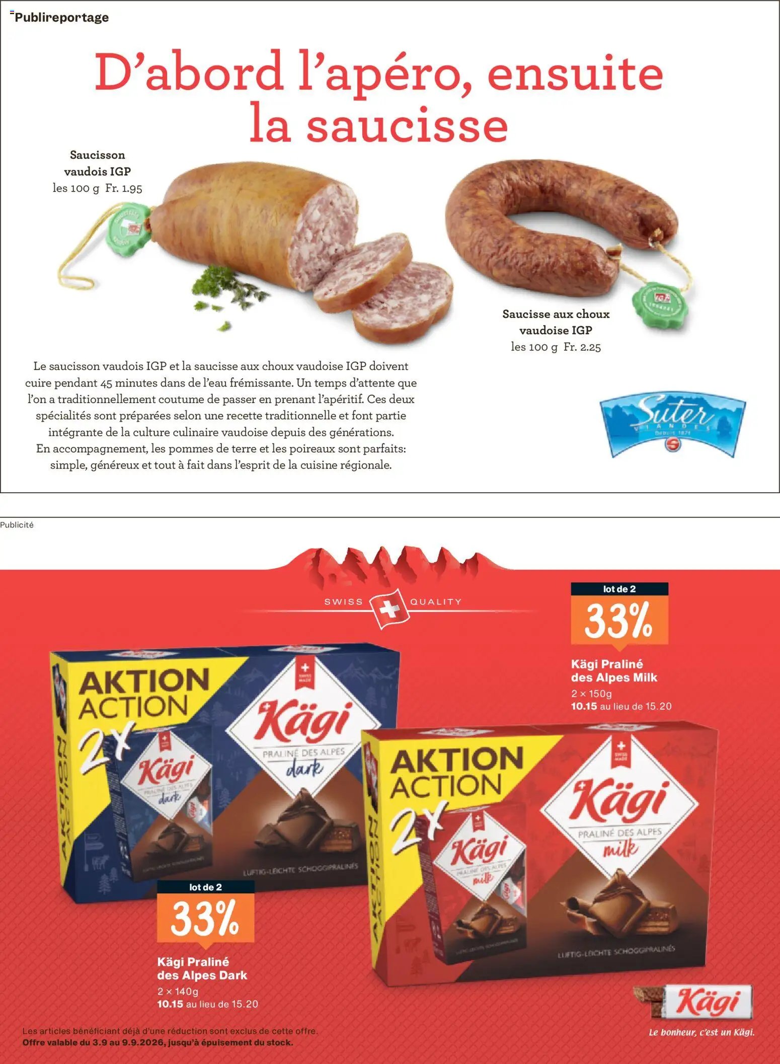 Migros aktionen Magazine FR
